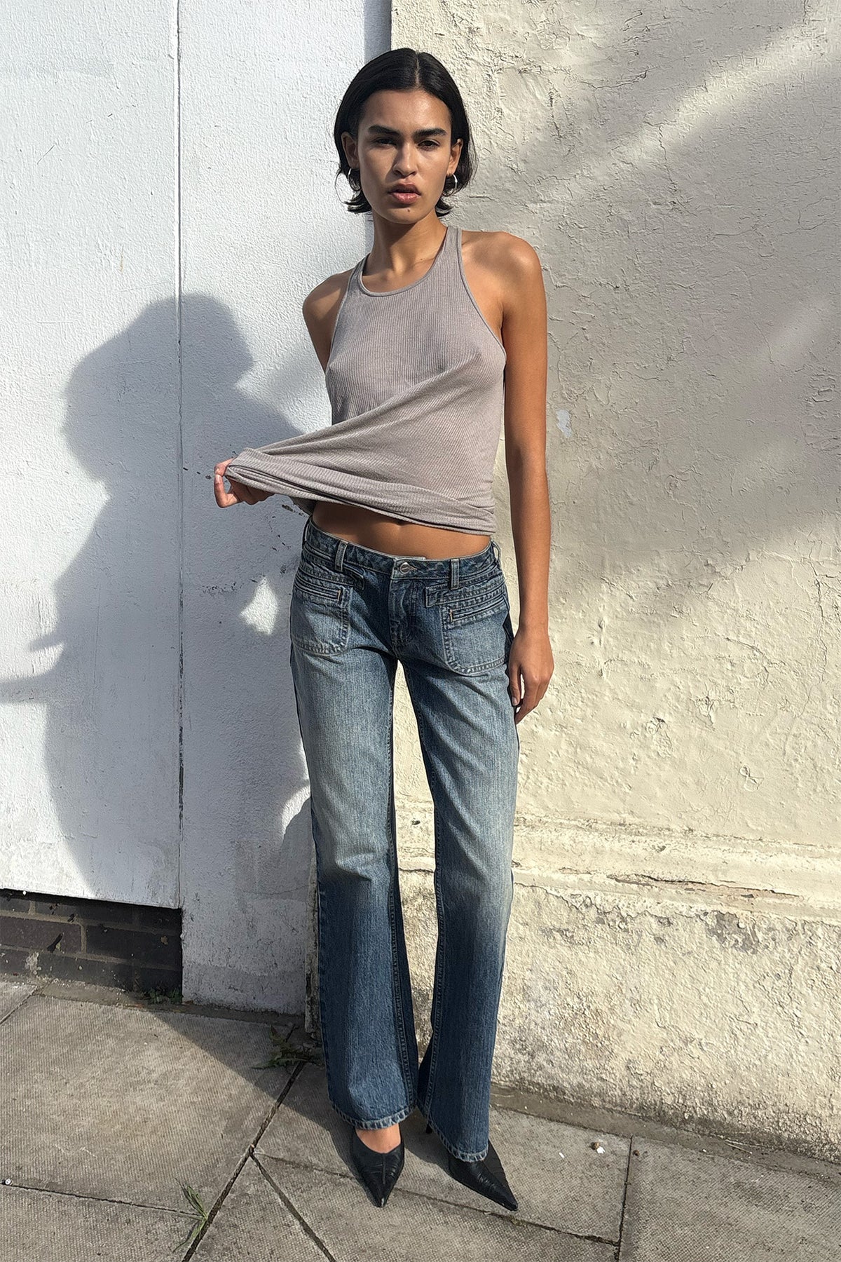 Brit Bootcut Jeans, Overexposed