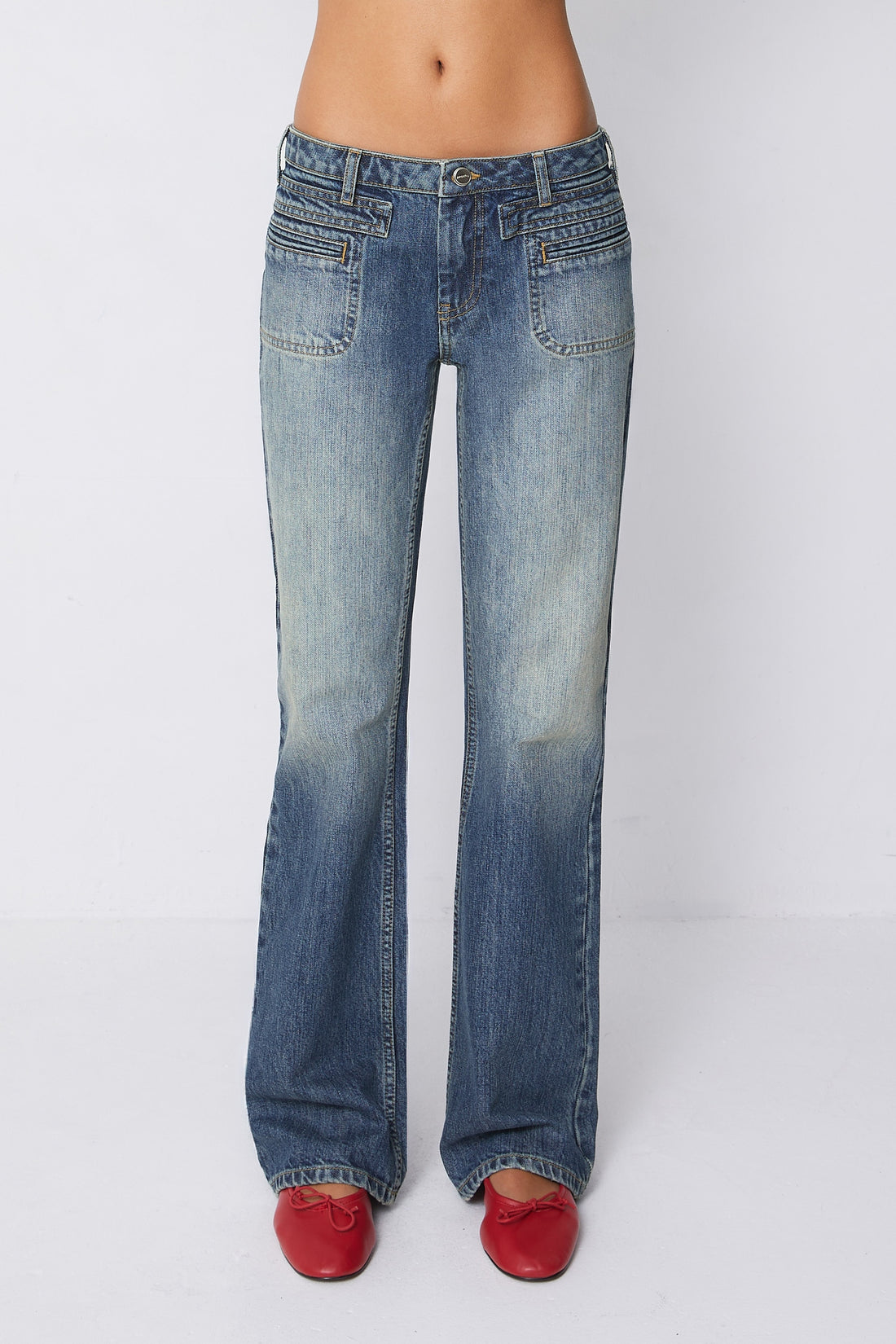 Brit Bootcut Jeans, Overexposed