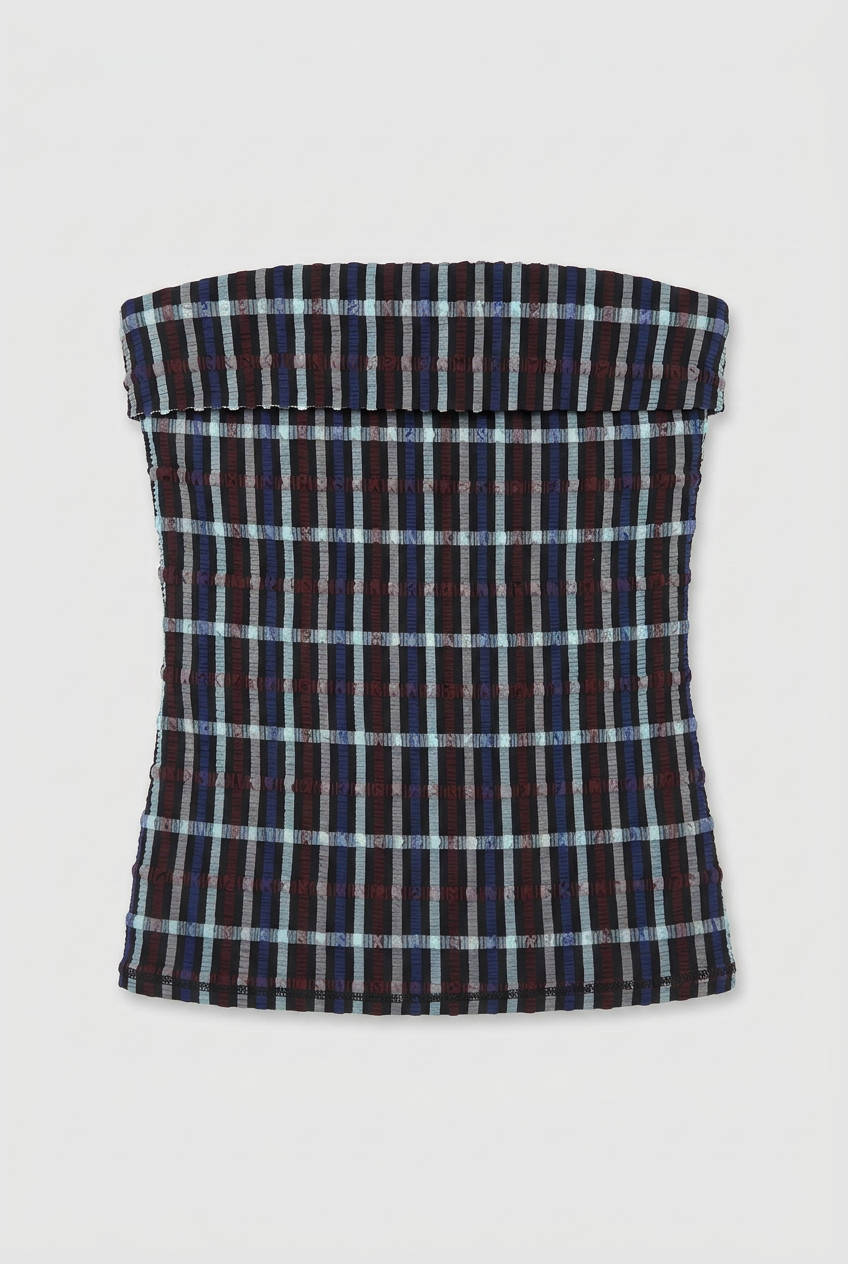 Cindy Bandeau Top, Liquorice