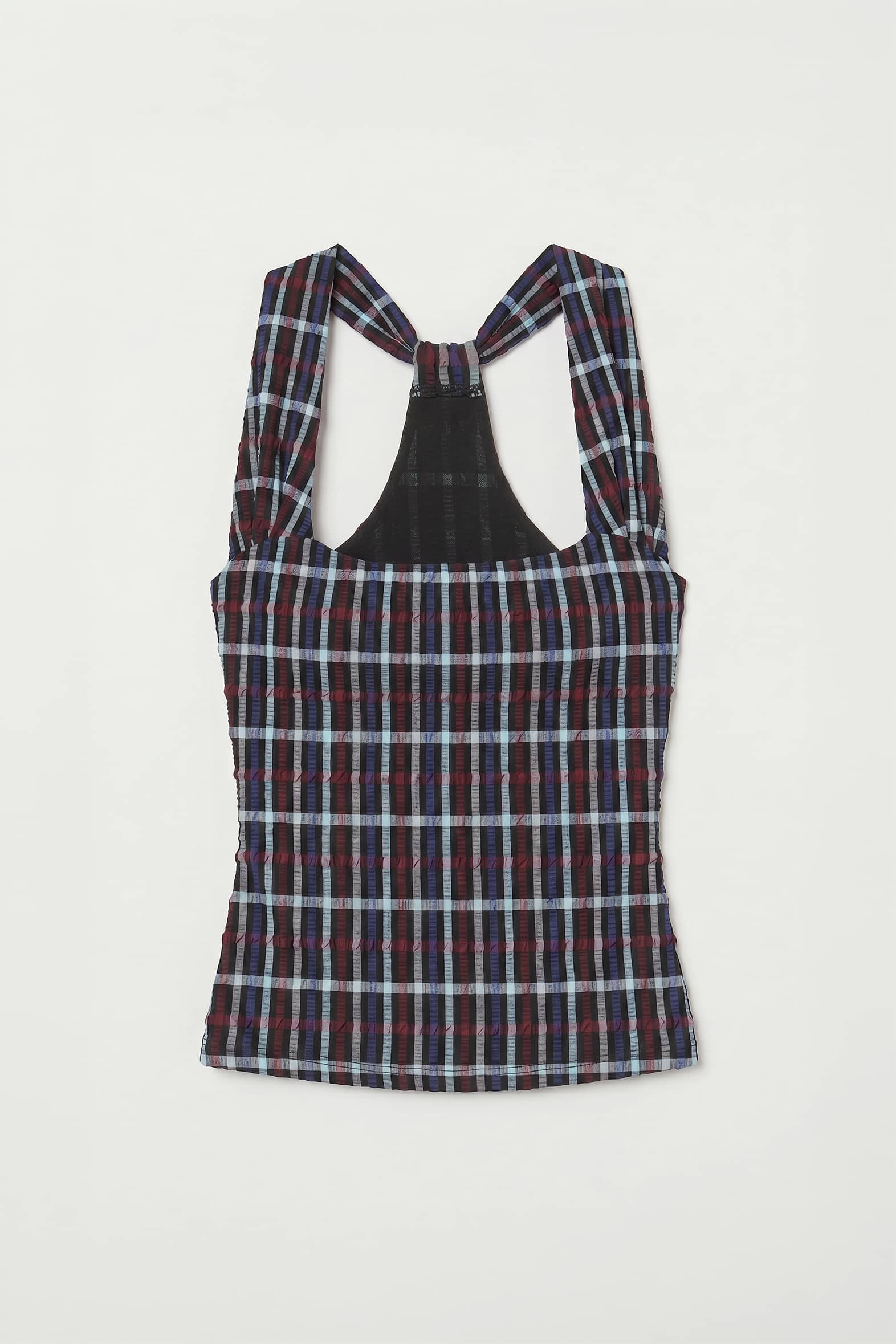 Cindy Racer Back Top, Liquorice