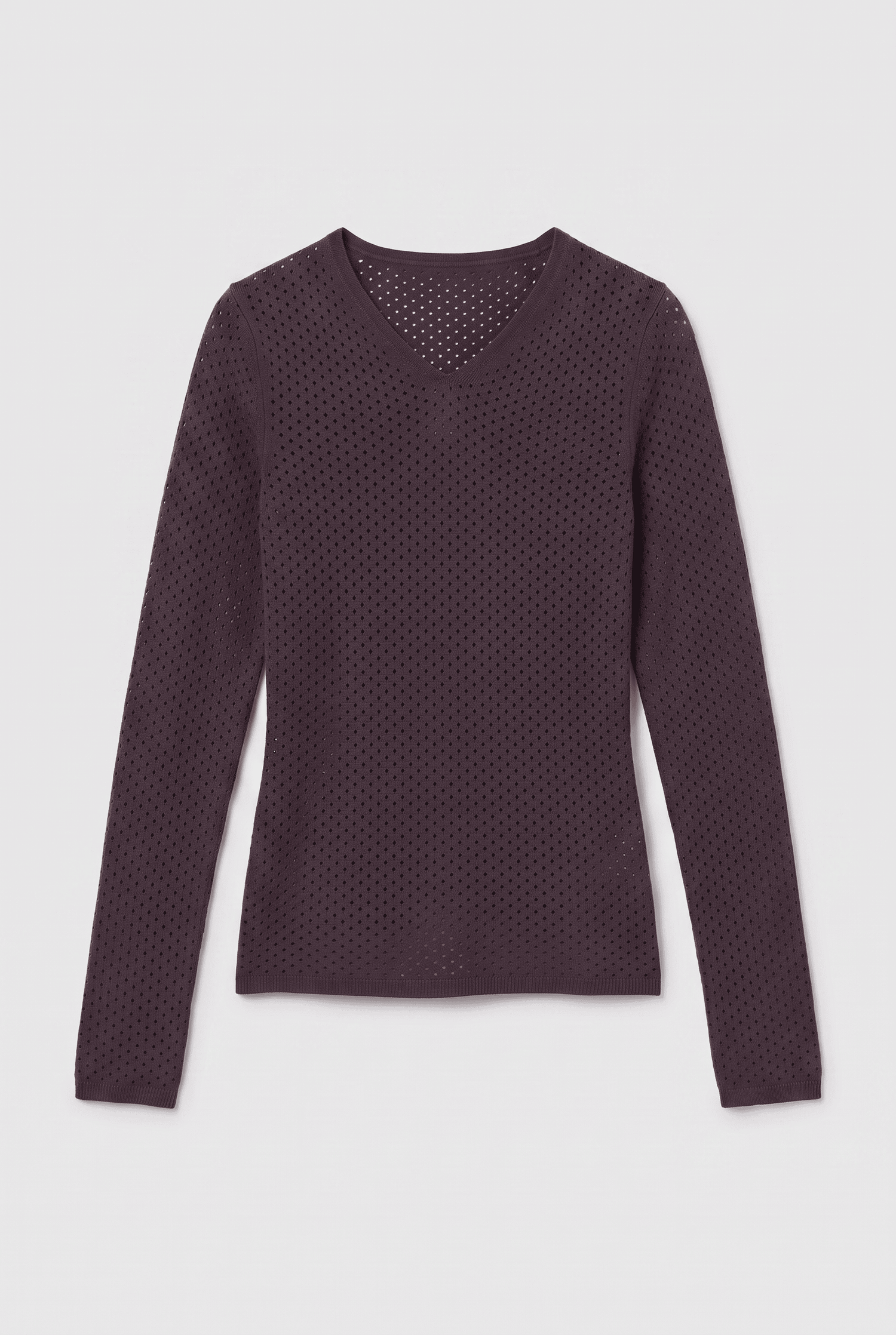 Carly Thermal Knit, Chocolate