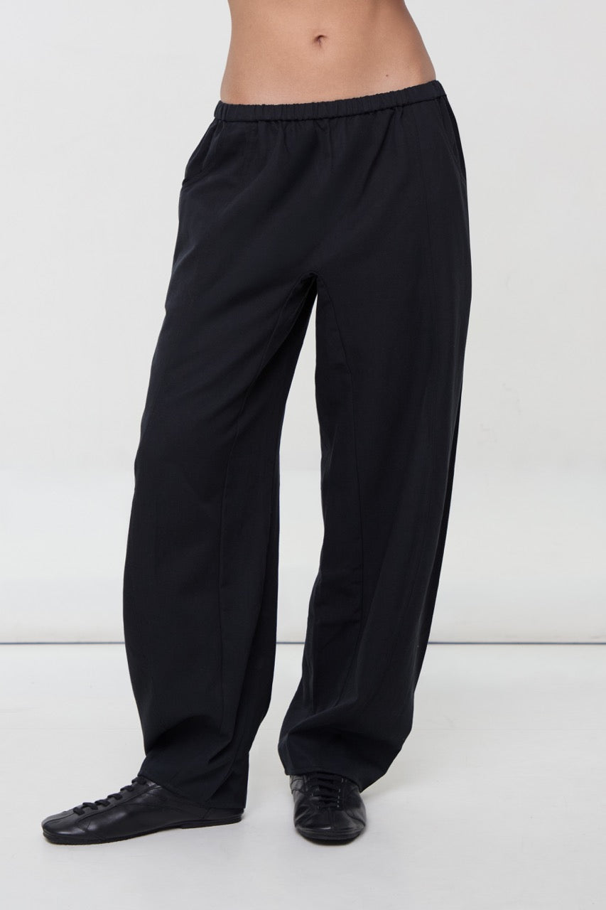 Courtney Easy Trouser, Onyx