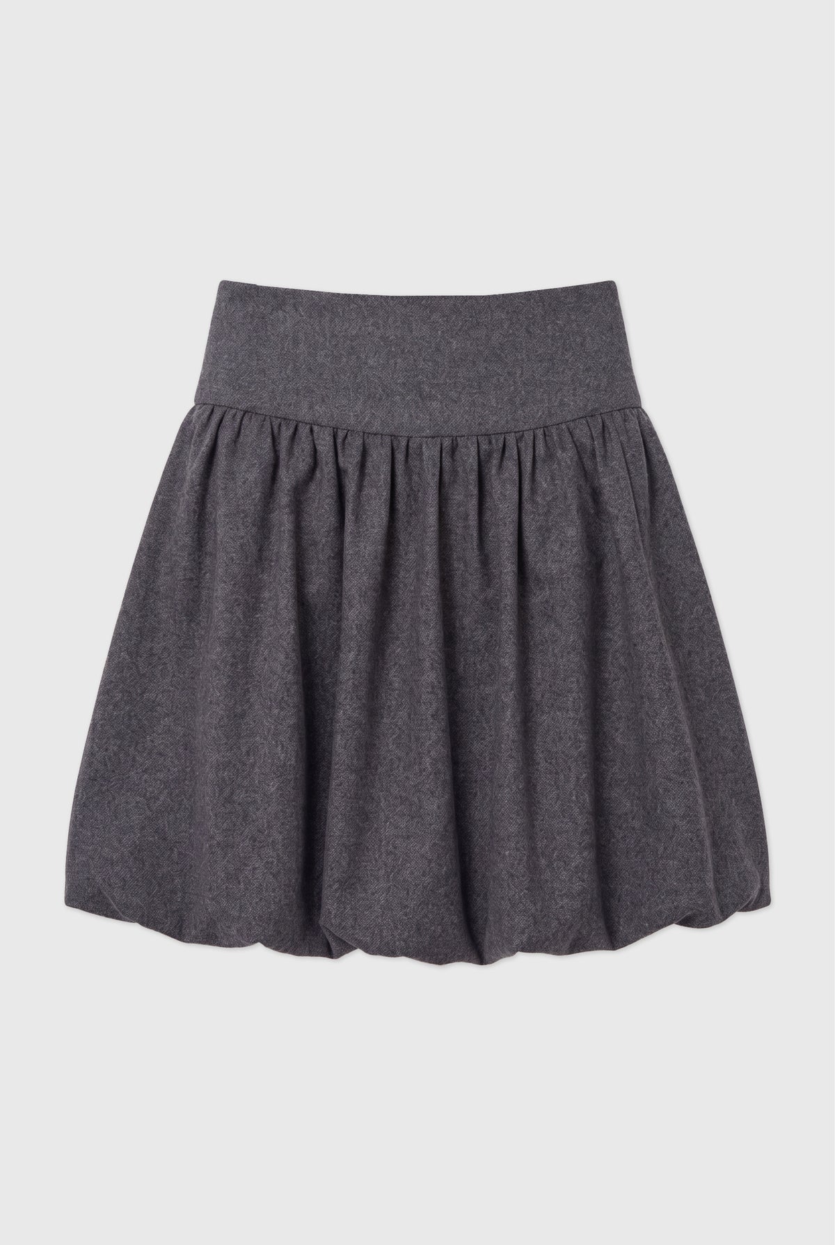 Deba Bubble Skirt, Soft Grey