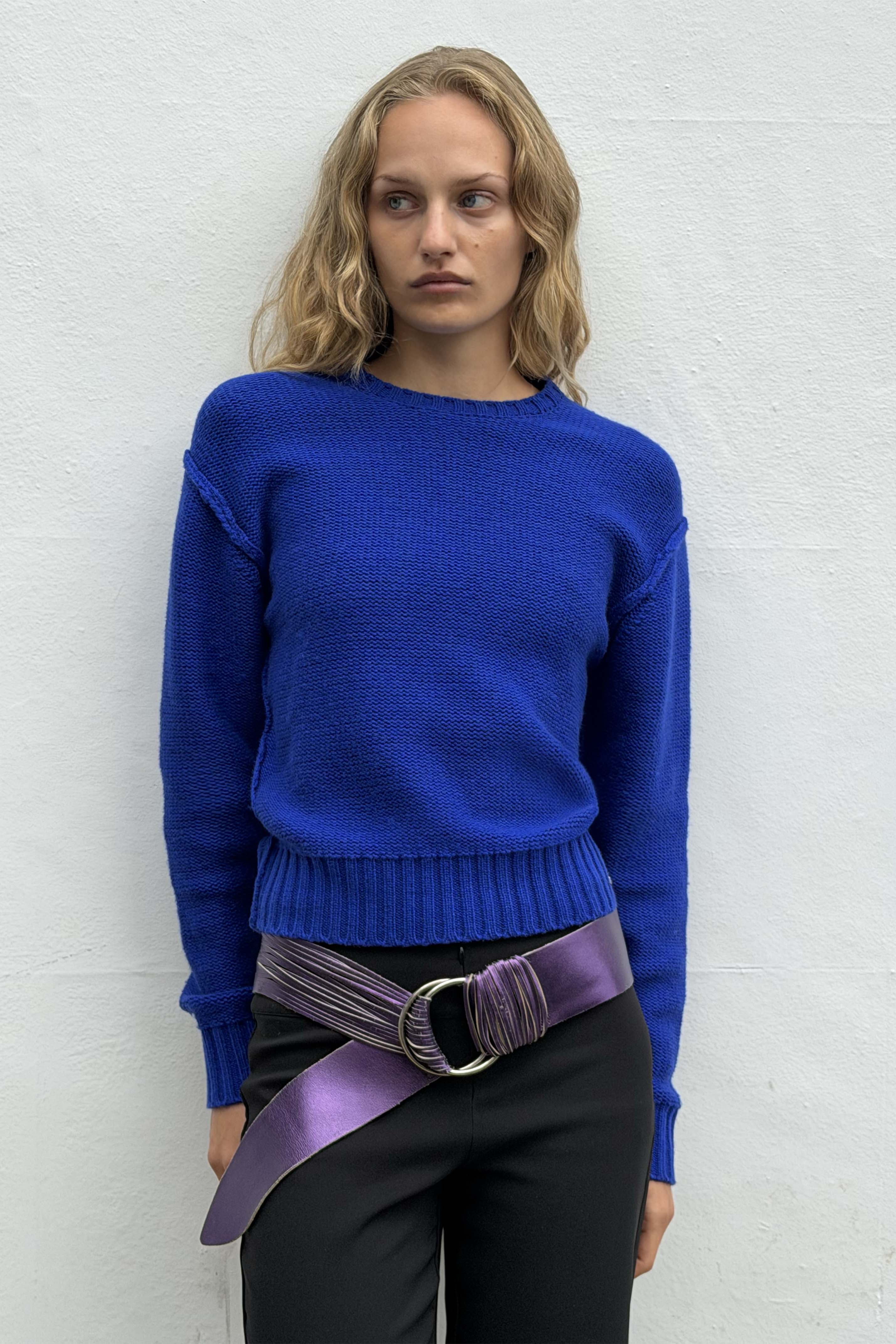 Sienna Perfect Jumper, Cobalt