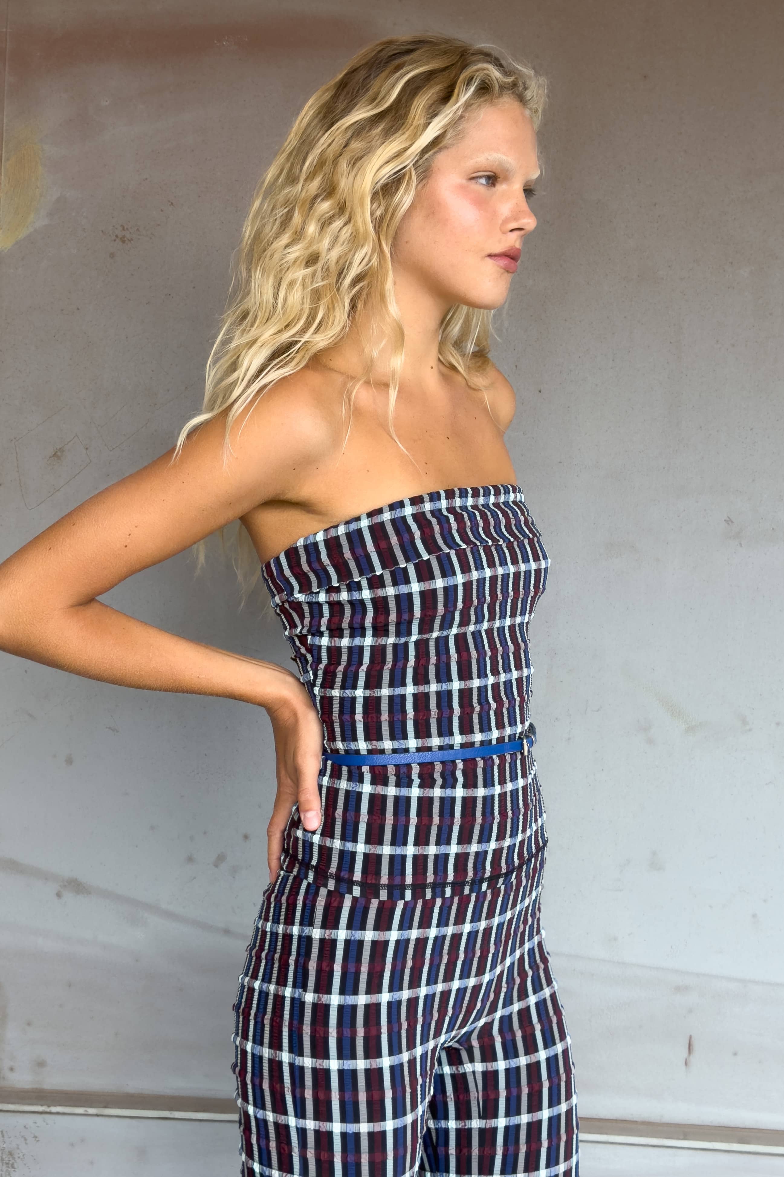 Cindy Bandeau Top, Liquorice