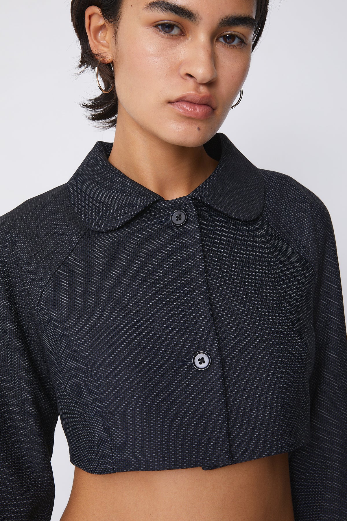 Jordan Cropped Jacket, Irish Sea