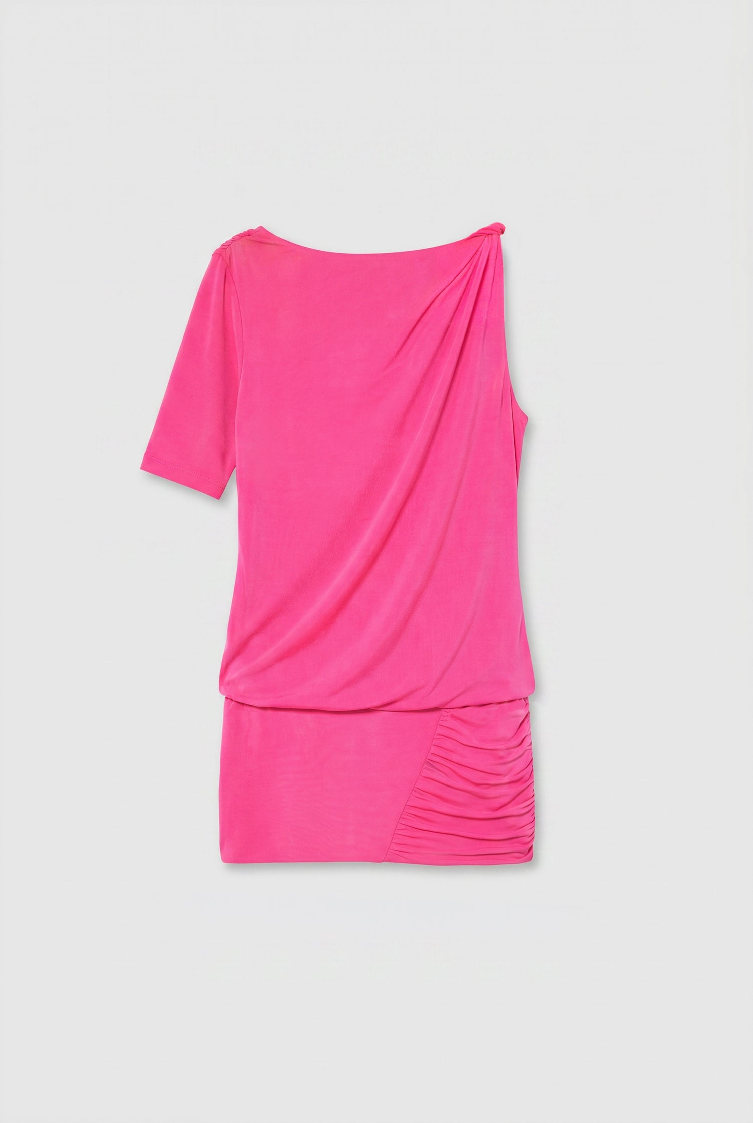 Kylie Bubble Mini Dress, Hot Pink