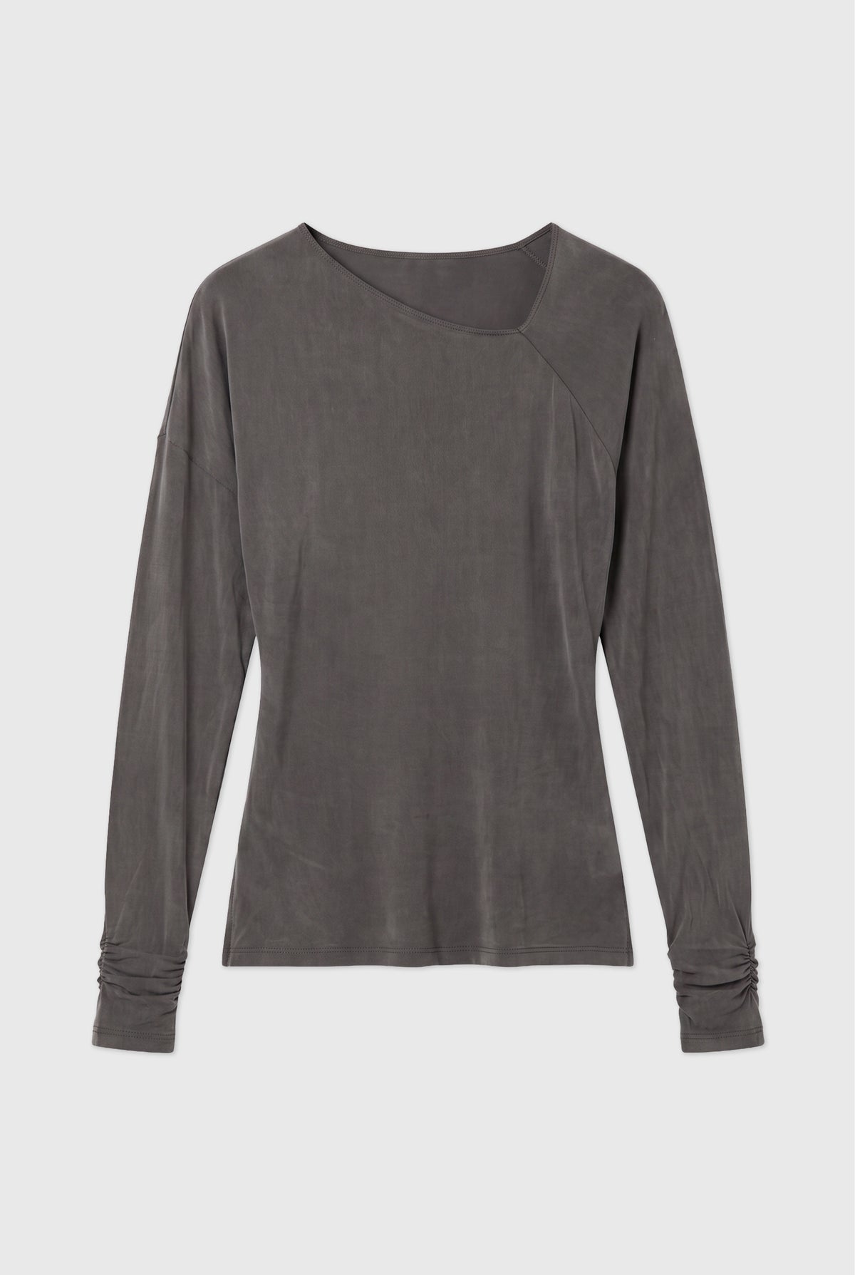 Kylie Balloon Sleeve Top, Deep Forest