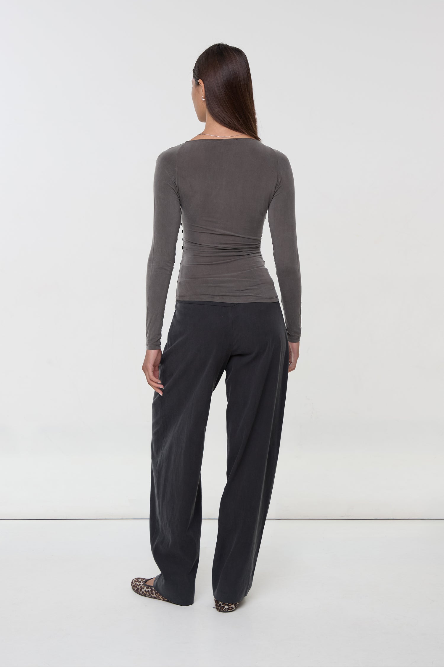 Kylie Wrap Top, Deep Forest