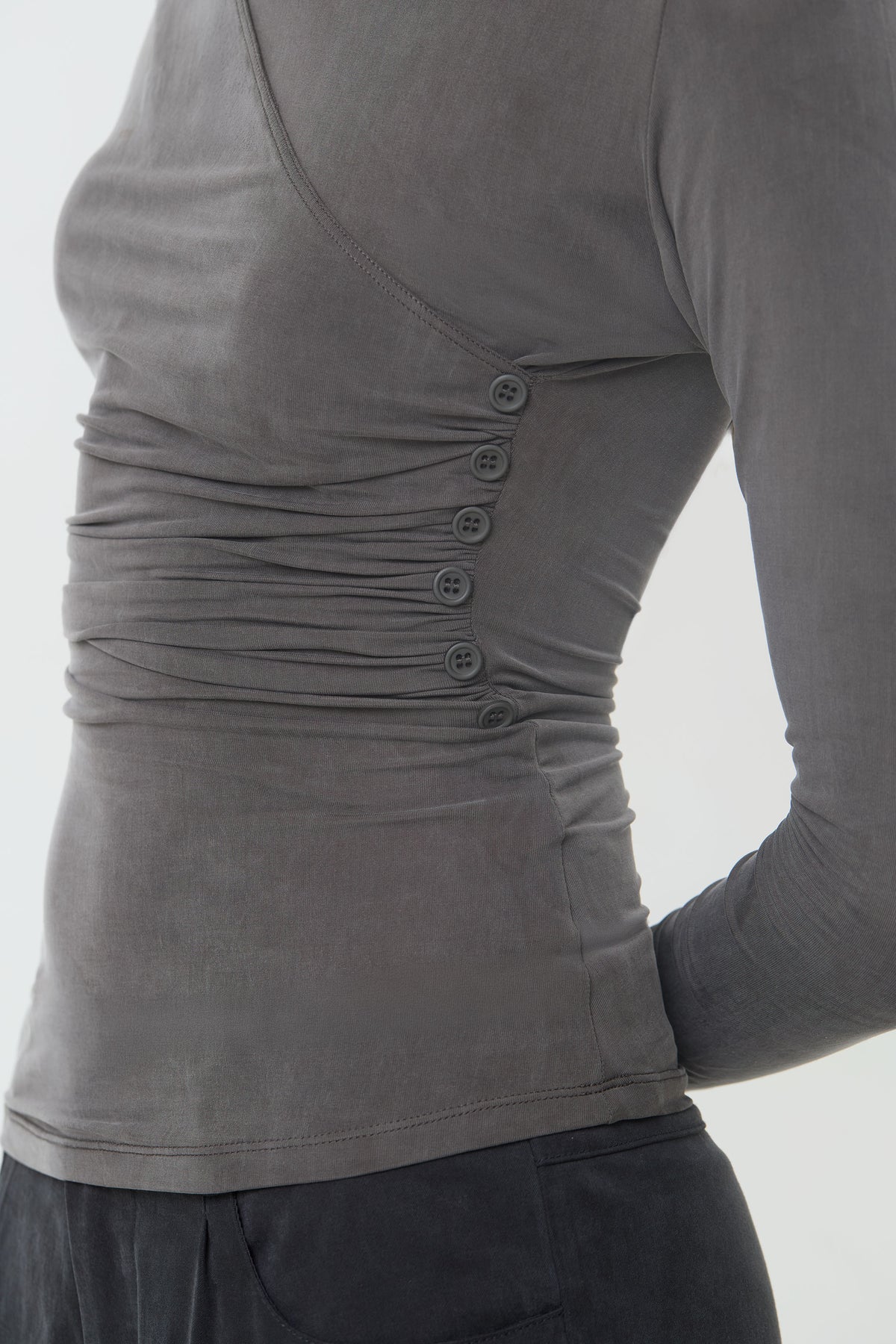 Kylie Wrap Top, Deep Forest