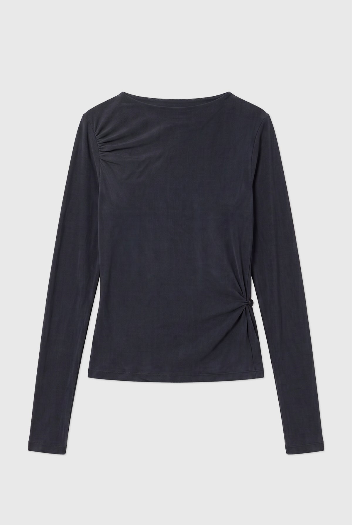 Kylie Long Sleeve Top, Graphite
