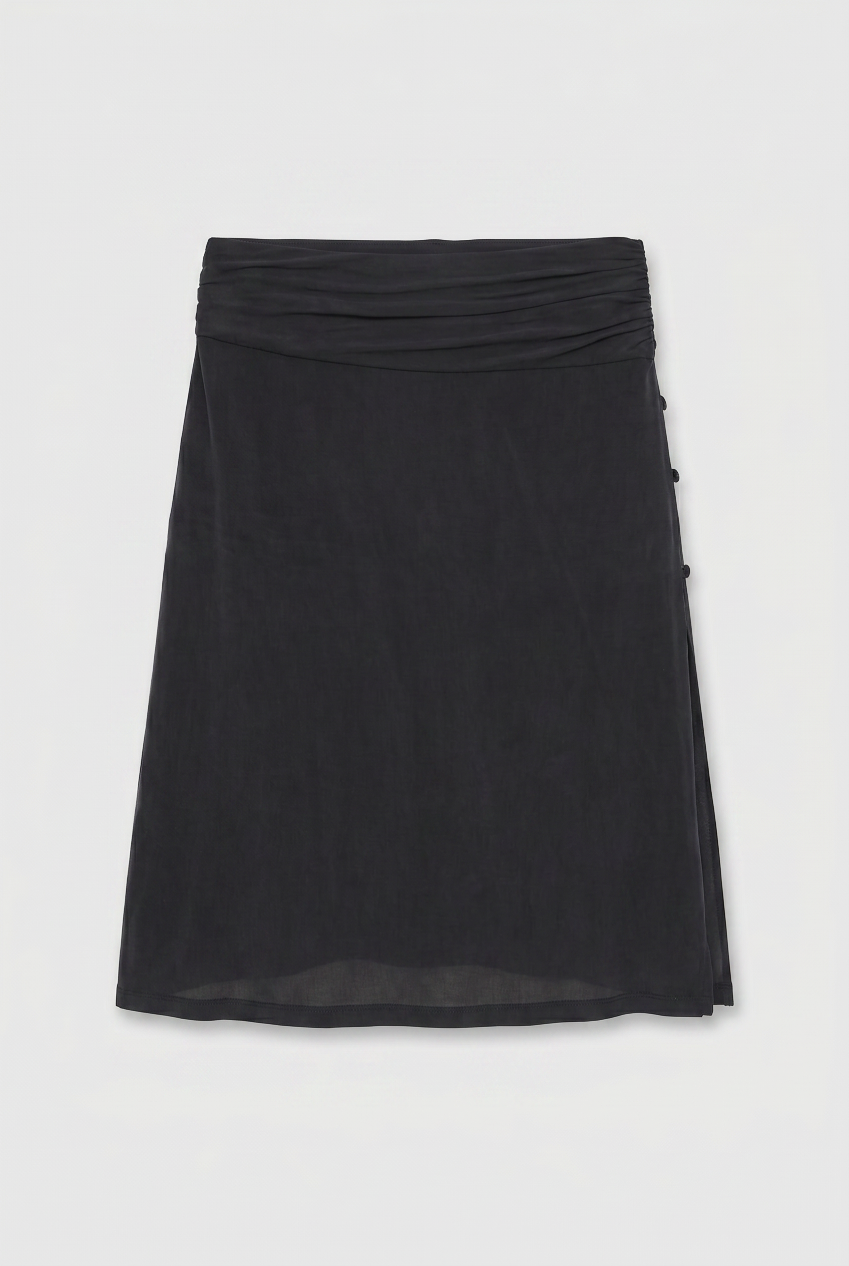 Kylie Vent Midi Skort, Graphite