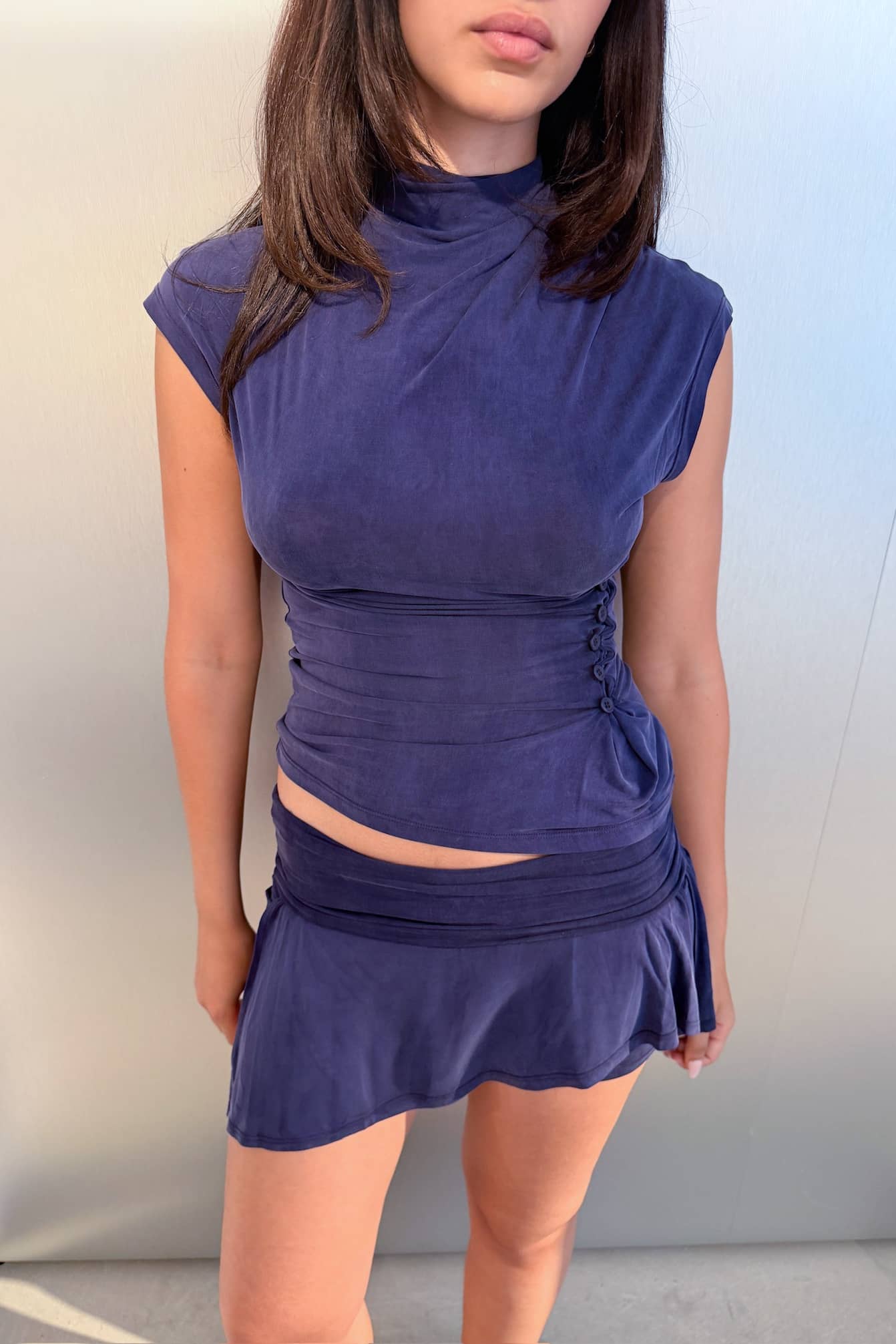 Kylie Skort, Aubergine