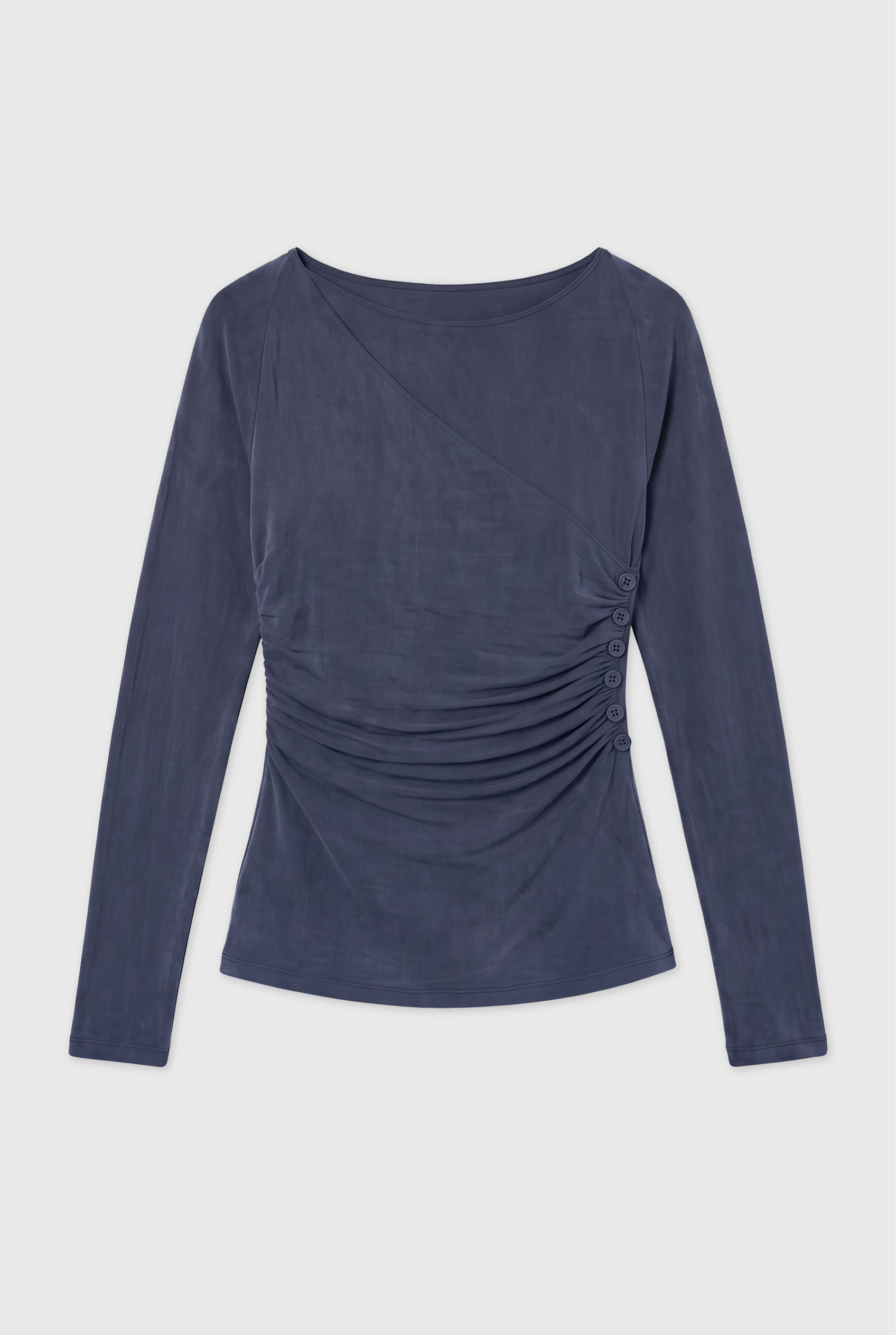 Kylie Wrap Top, Dark Navy