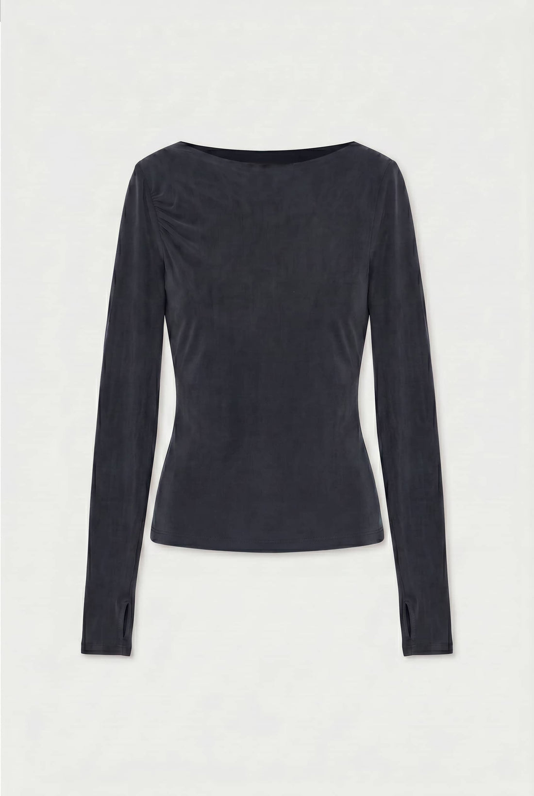 Kylie Long Sleeve Top, Graphite