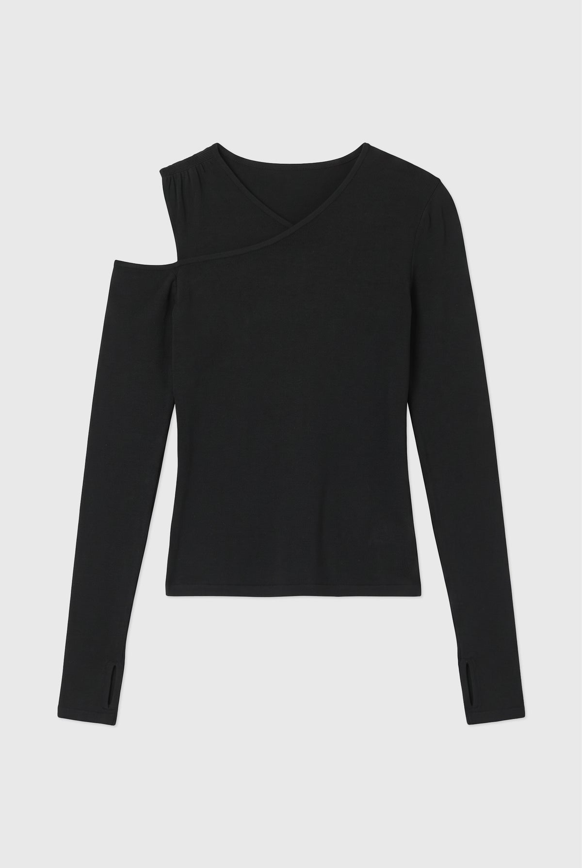 PRE-ORDER 2ND NOV: Liv Engineered Knit Top, Onyx