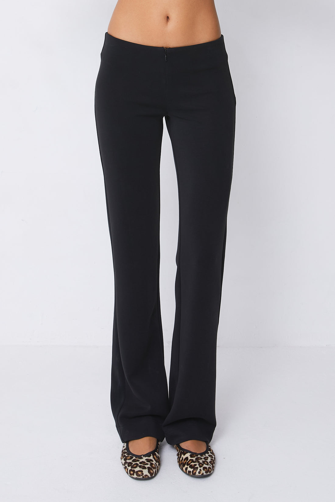 Lila Slim Fit Trousers, Onyx