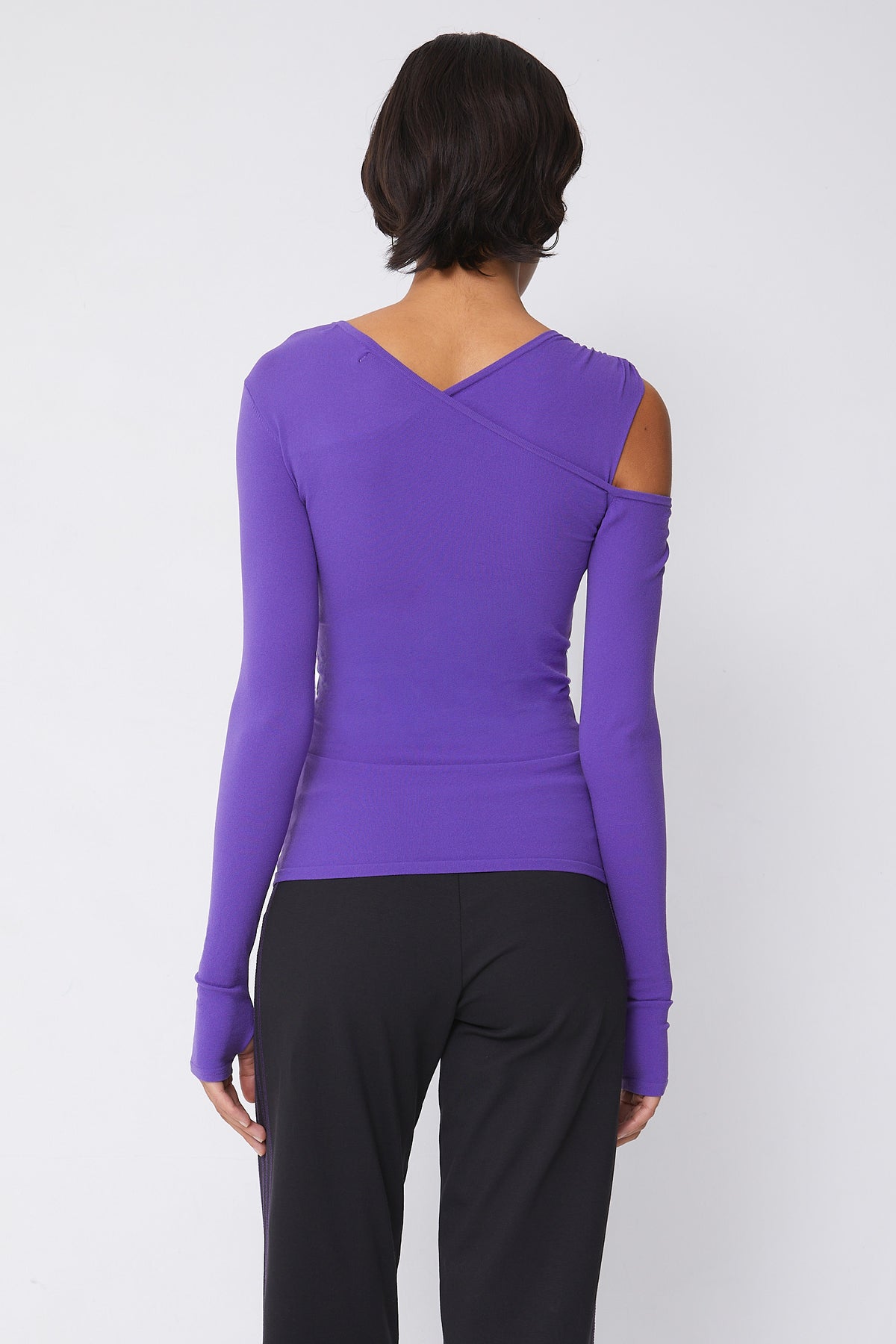 PRE-ORDER 2ND NOV: Liv Engineered Knit Top, Ultra Violet