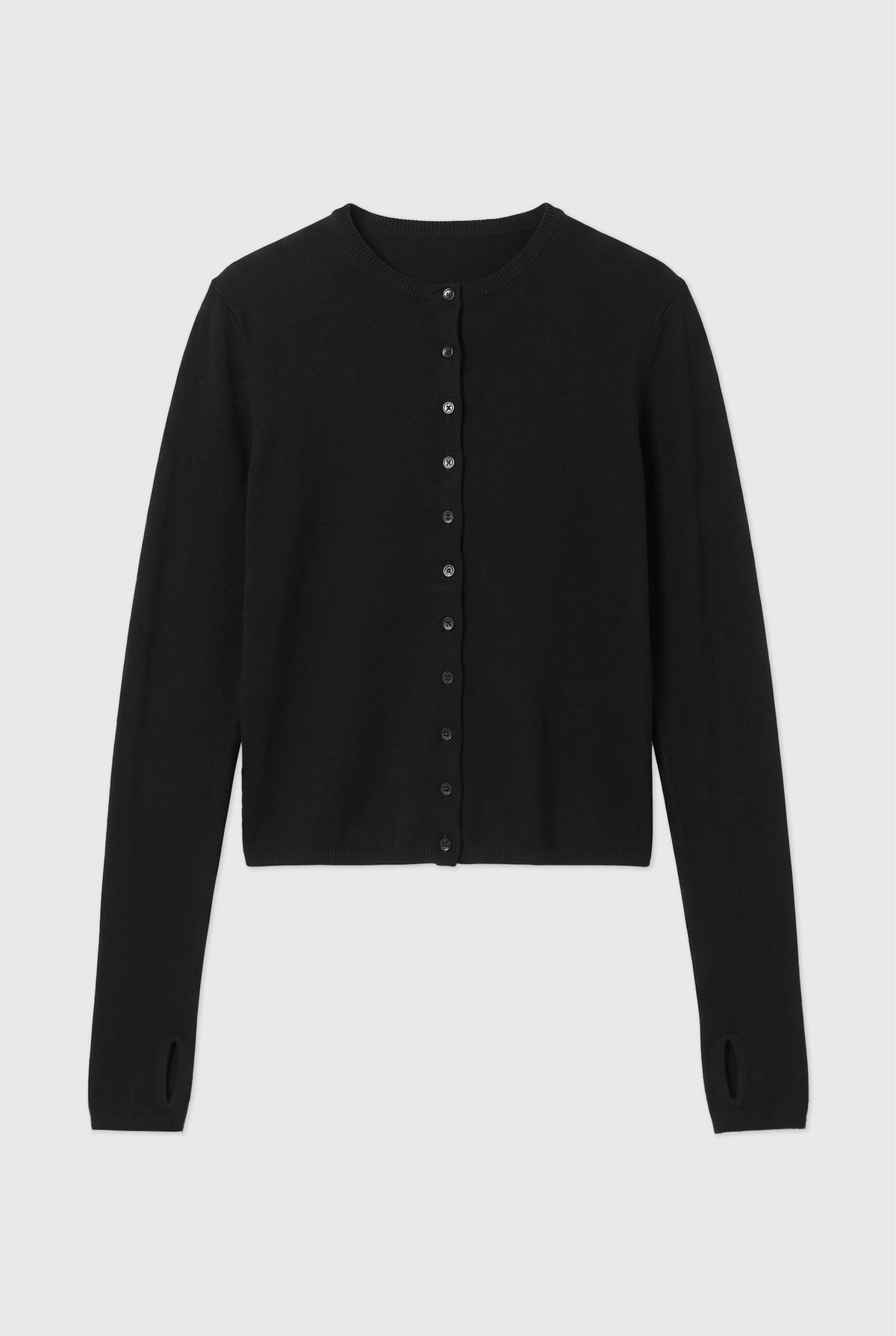 Loulou Everyday Cardigan, Onyx
