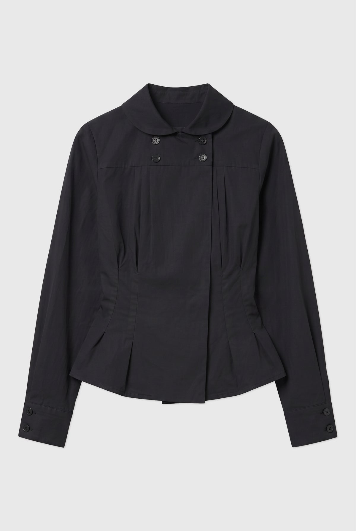 Missy Long Sleeve Blouse, Onyx