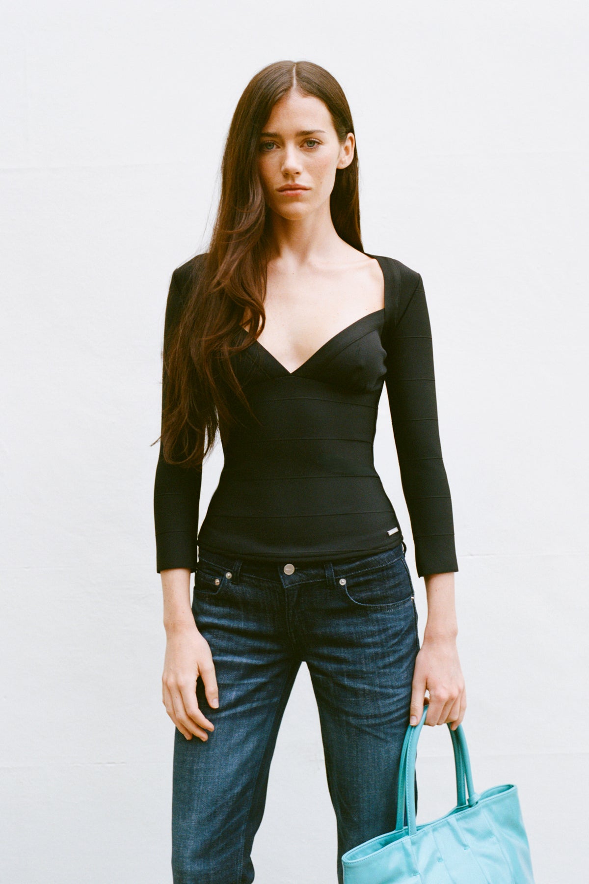 PRE-ORDER 2ND NOV: Skye Bandage Top, Onyx