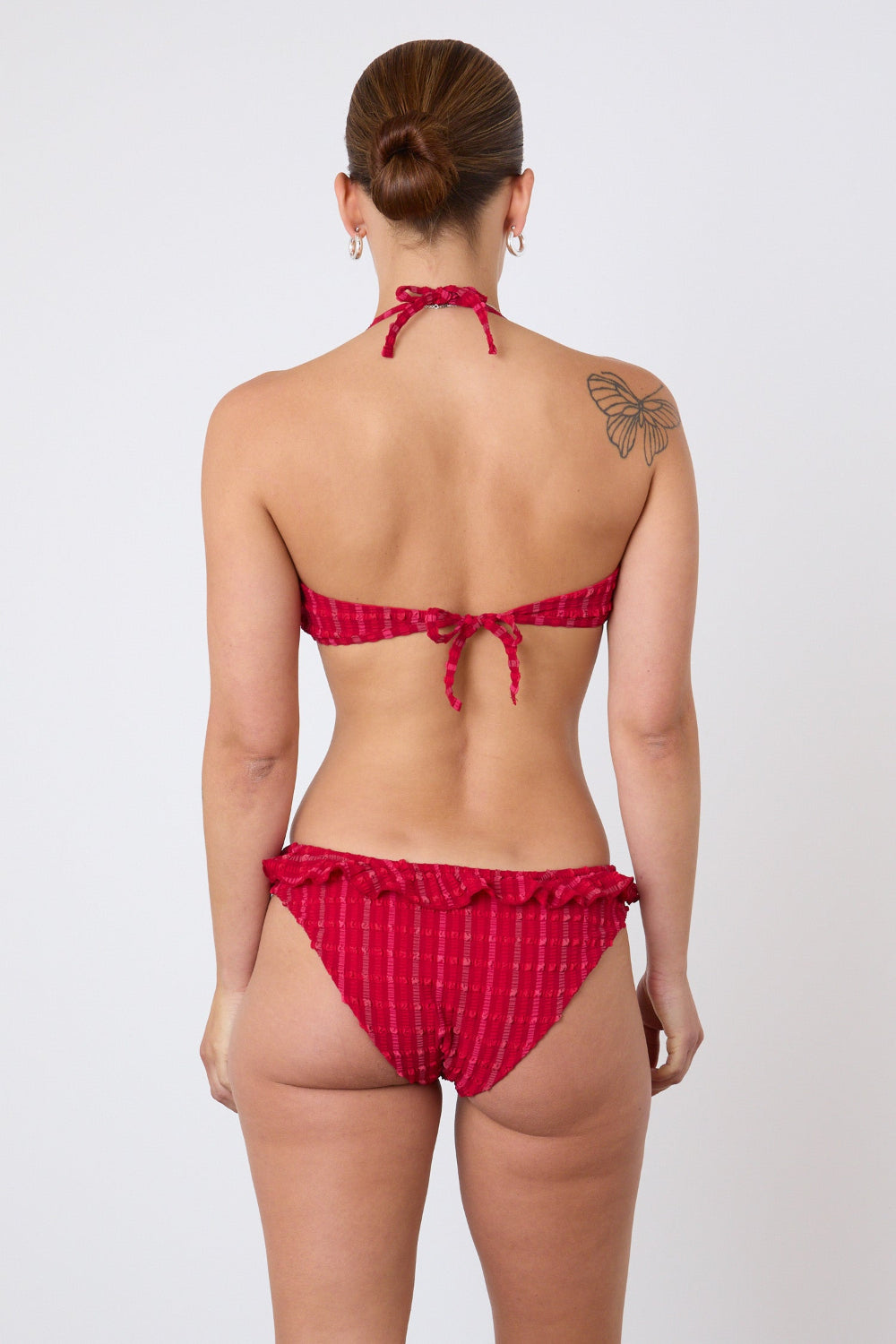 The Cindy Tie Bikini Top, Lipstick