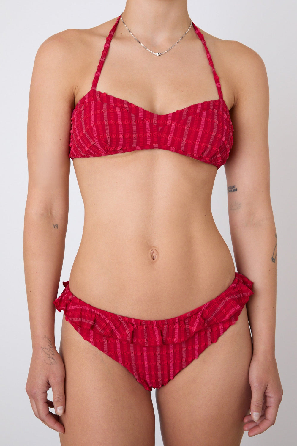 The Cindy Tie Bikini Top, Lipstick