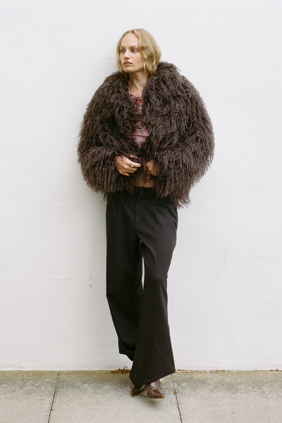 Patti Coat, Chocolate