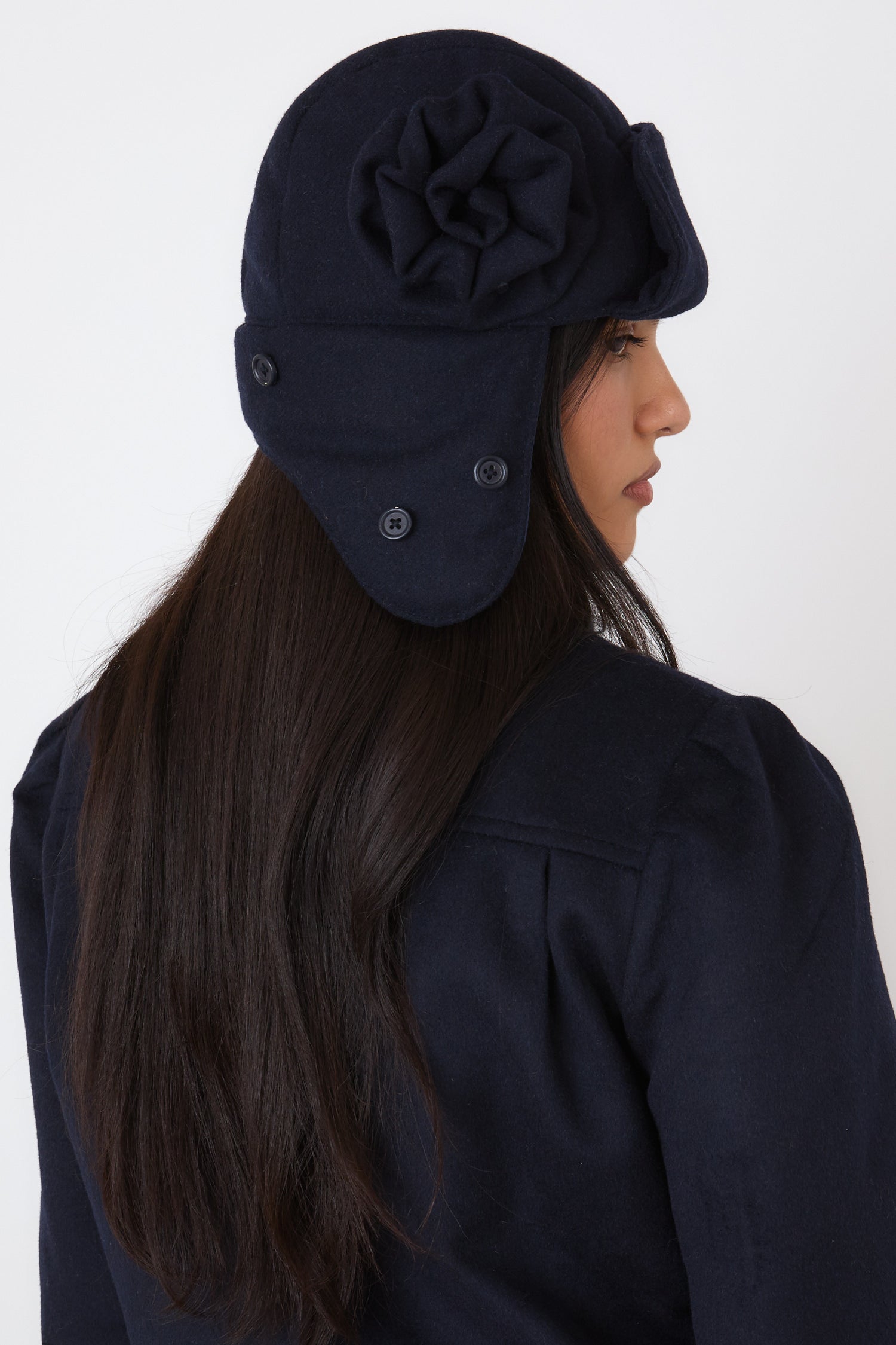 The Clara Hat Bag, Midnight