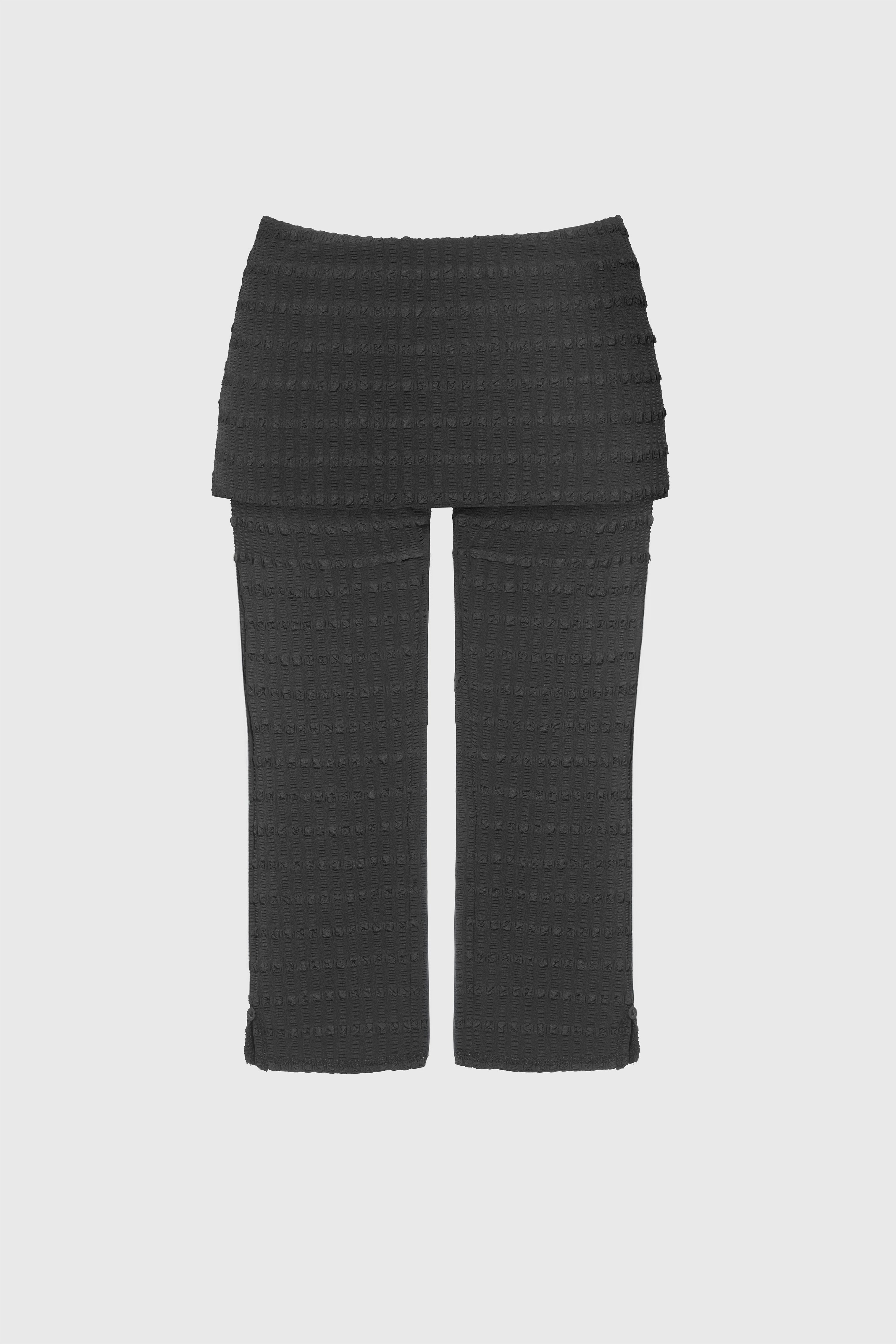 Cindy Skirt Capris, Black