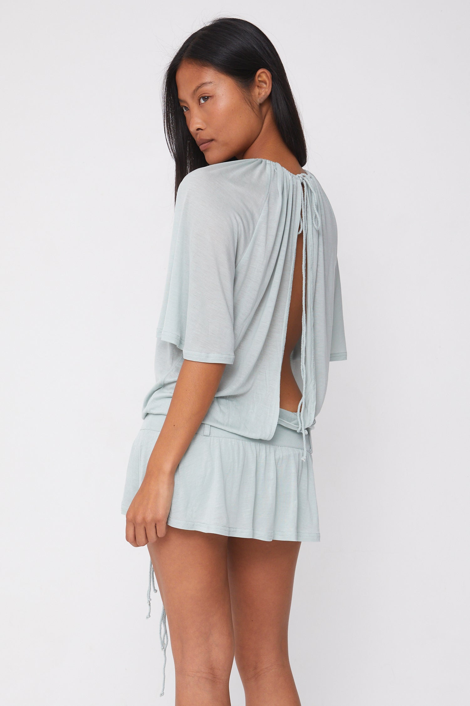Blanche Skort Dress, Mist