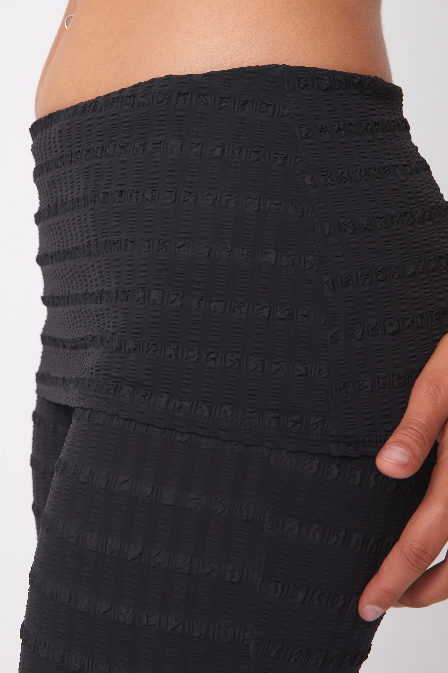Cindy Skirt Capris, Black