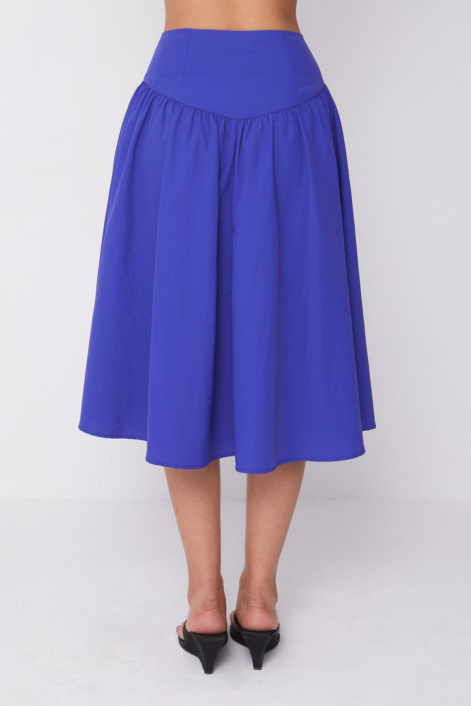 Deba Midi Skirt, Indigo