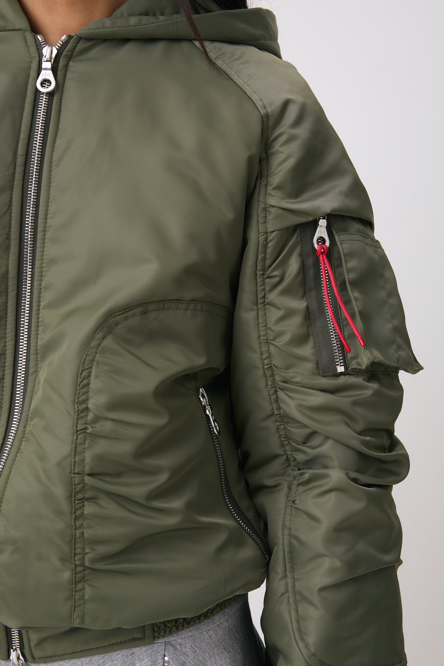 The Penny Flight Jacket, Moss