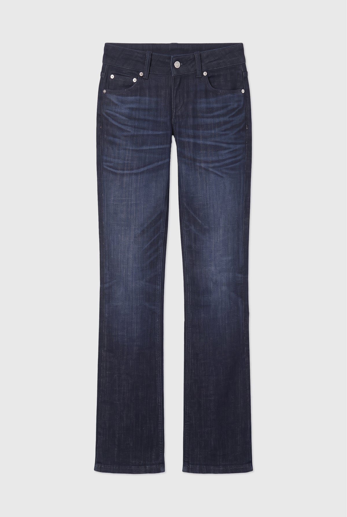 Ruby Low Rise Jeans, Raw Fade