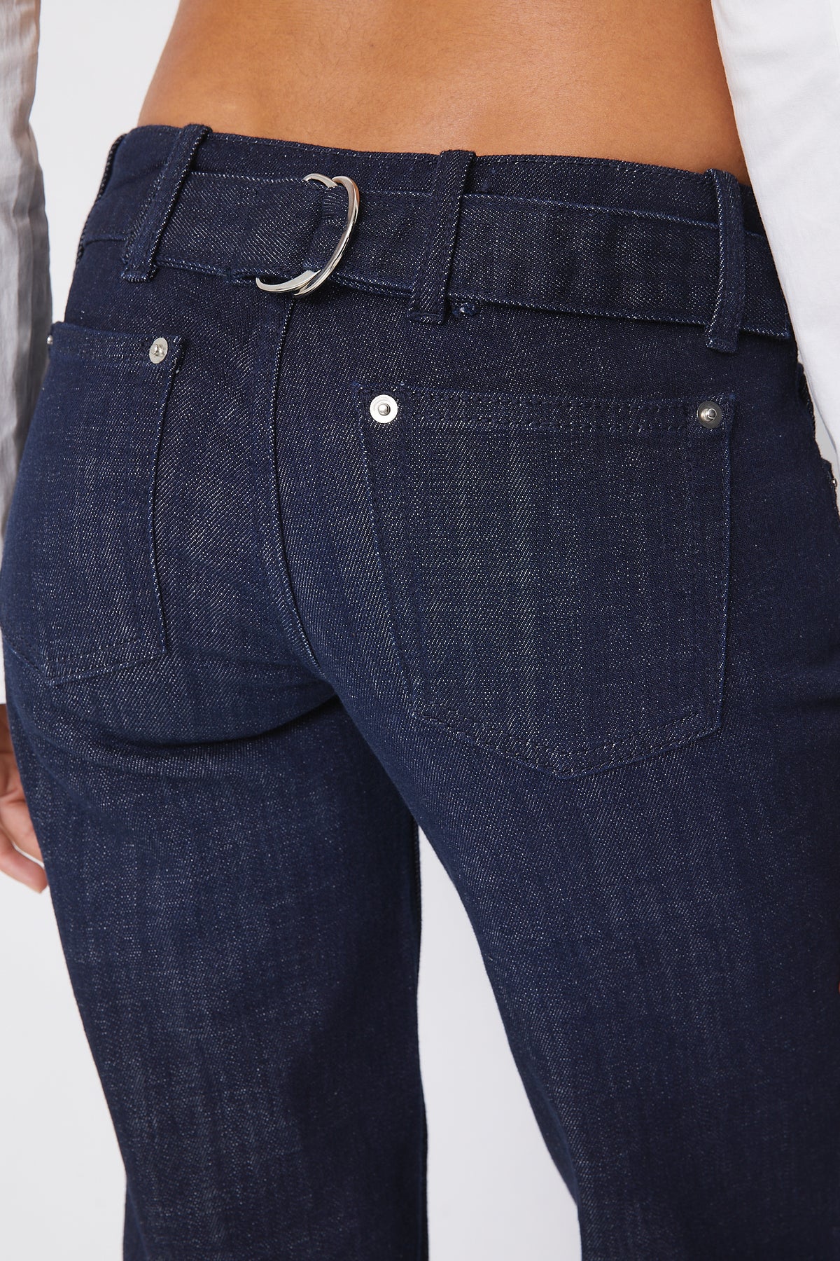 Ruby Low Rise Jeans, Raw Fade