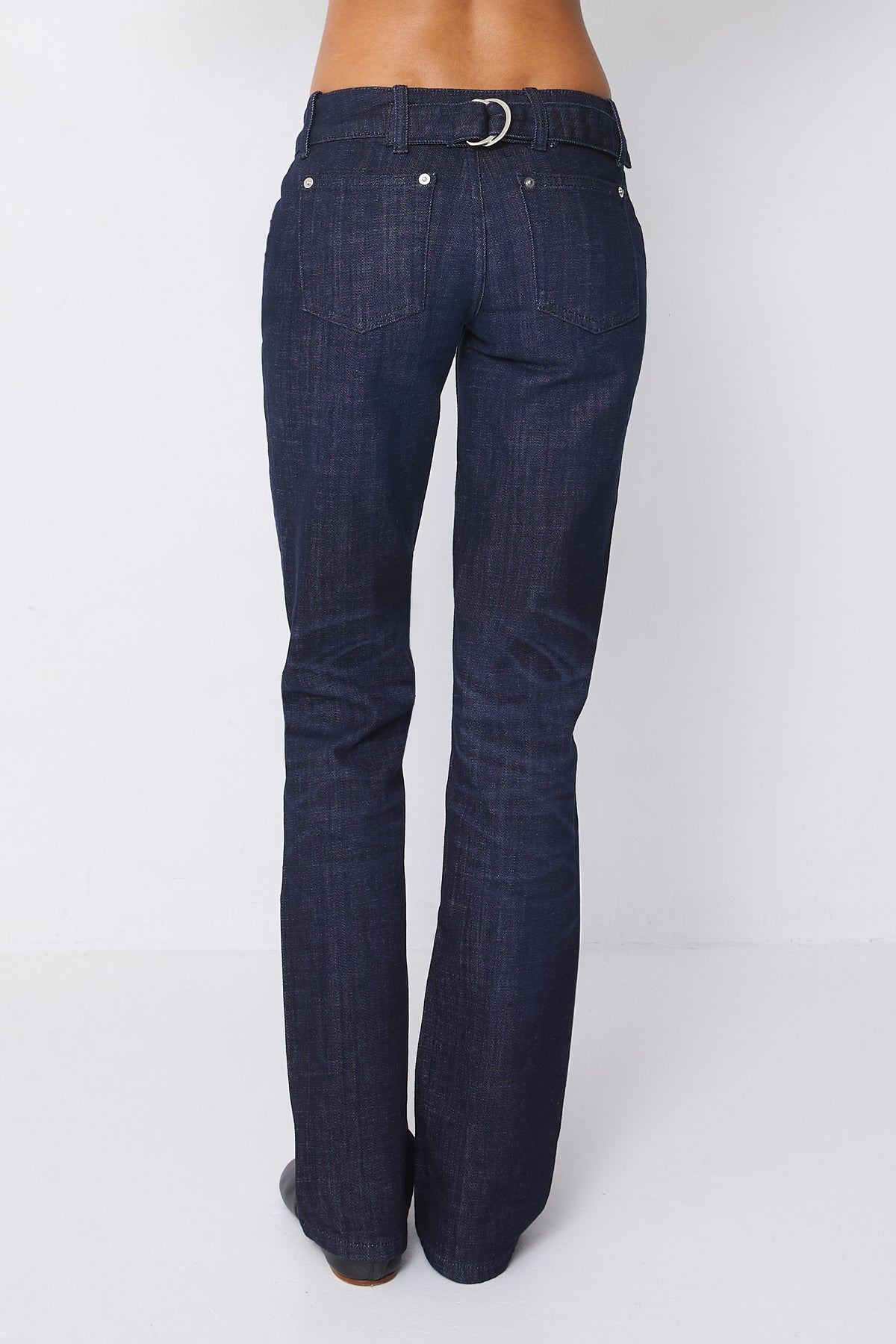 Ruby Low Rise Jeans, Raw Fade