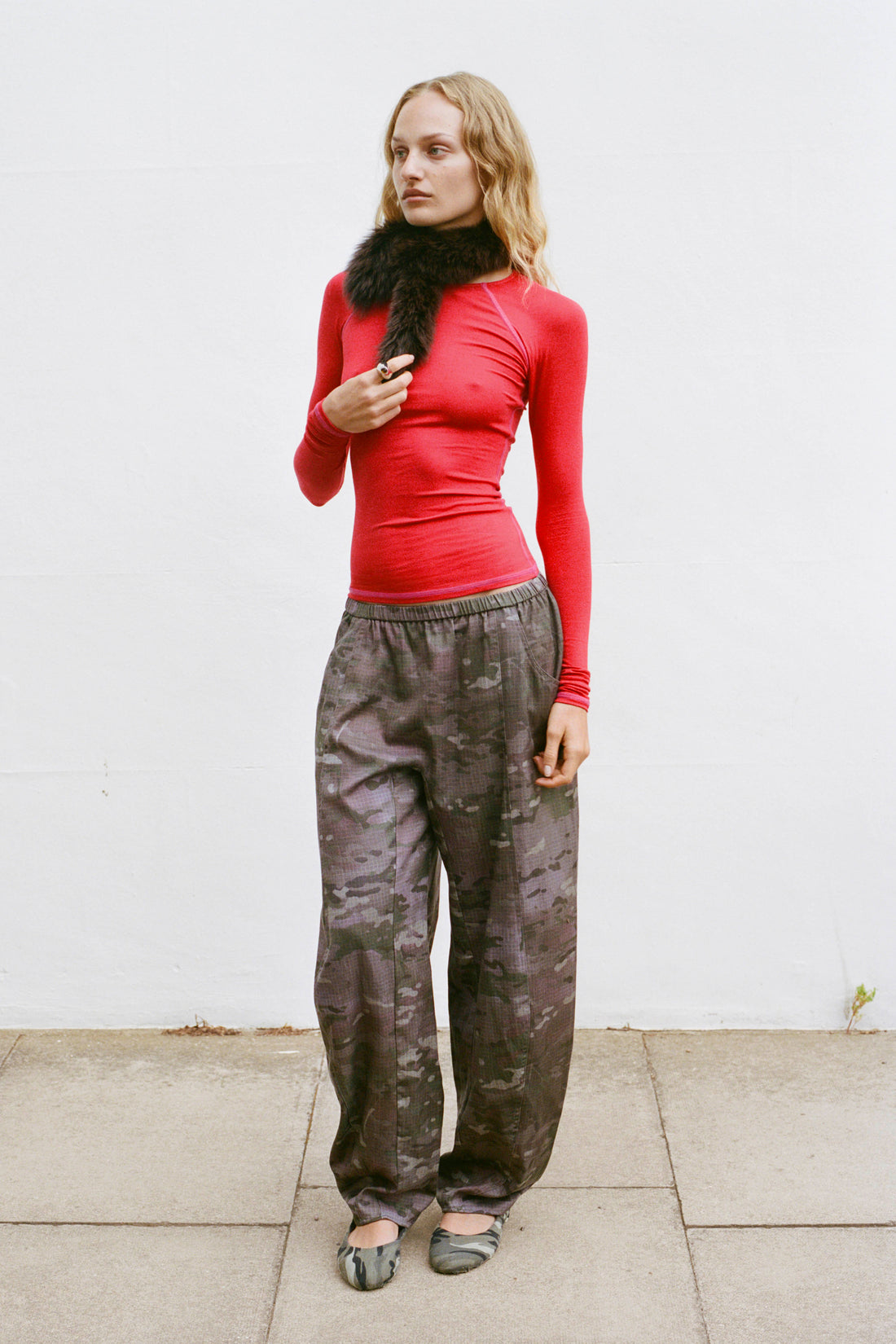 Susie Perfect Base Longsleeve, Cherry