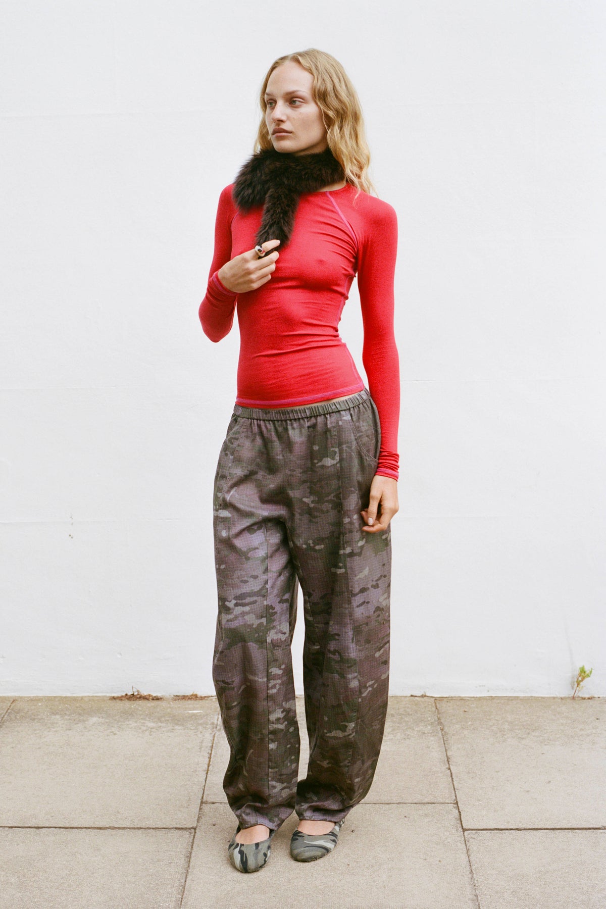 Susie Perfect Base Longsleeve, Cherry