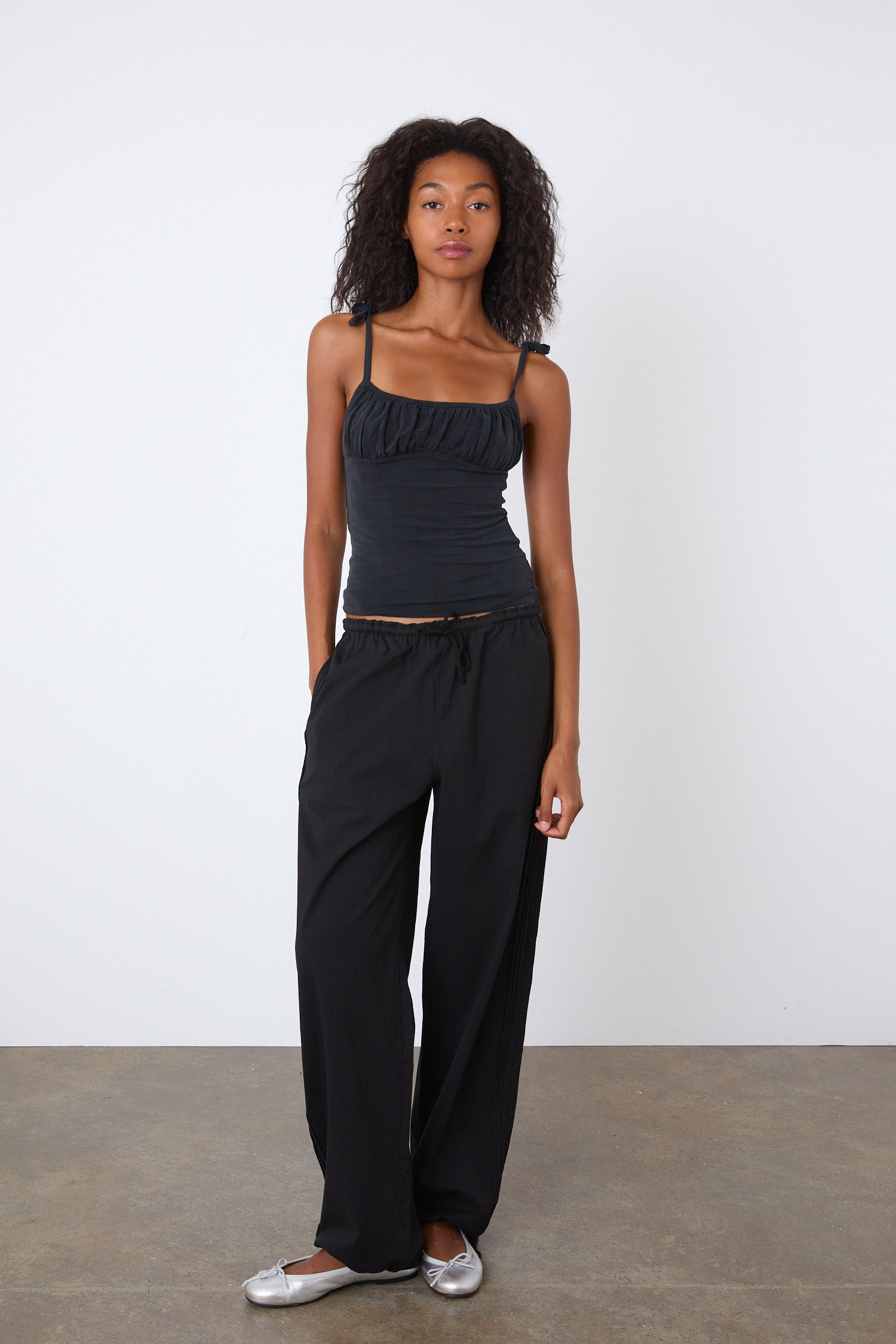 The Kylie Cami Top, Graphite