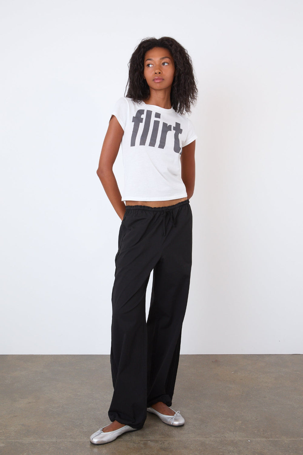 The Amelia Flirt T-Shirt Pre-Order, White