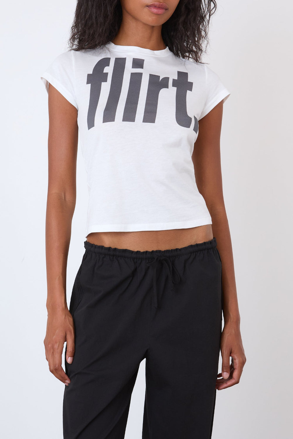 The Amelia Flirt T-Shirt Pre-Order, White