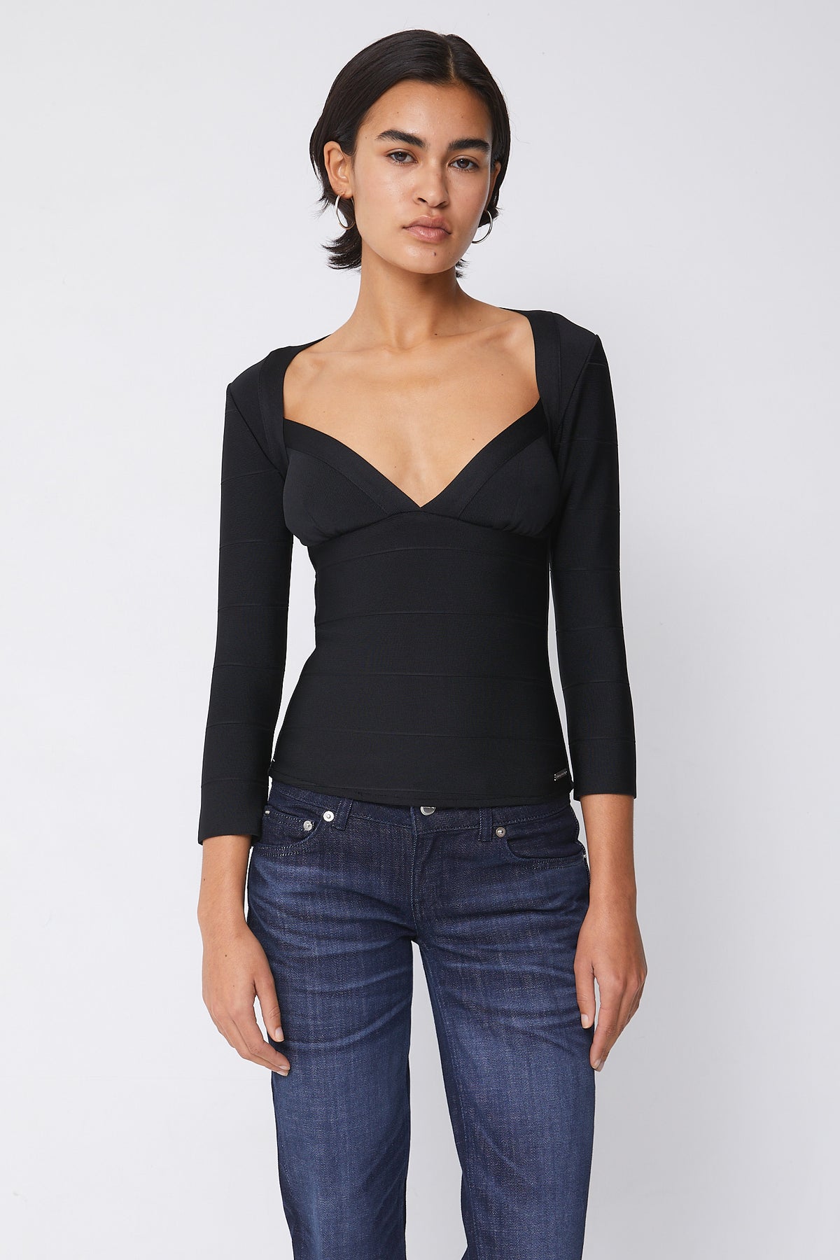 PRE-ORDER 2ND NOV: Skye Bandage Top, Onyx