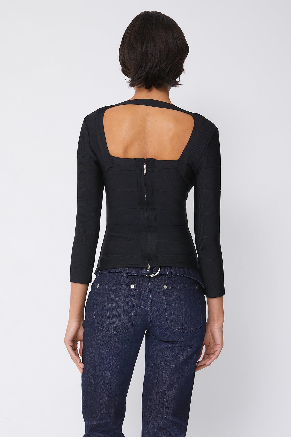 PRE-ORDER 2ND NOV: Skye Bandage Top, Onyx