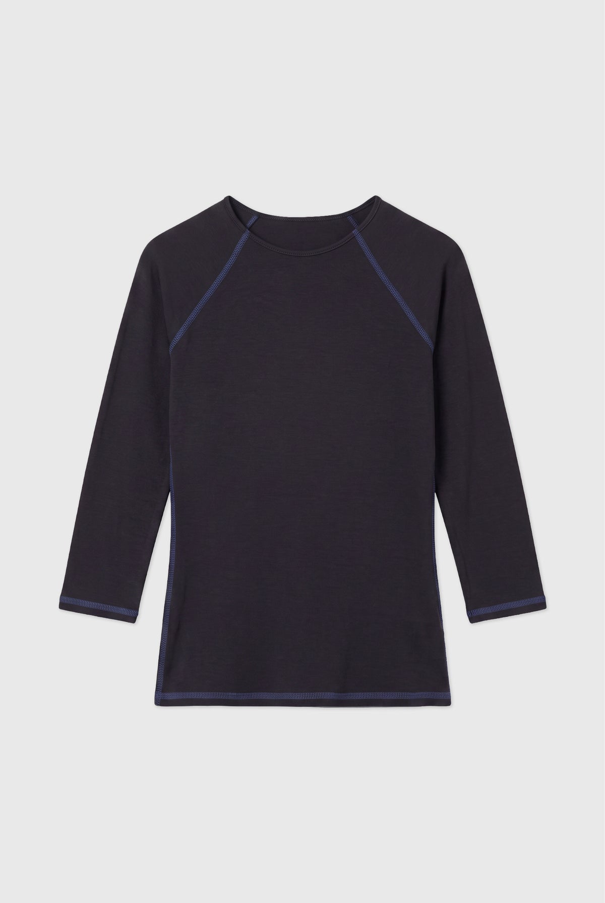 Susie Perfect Base Half Sleeve Top, Onyx