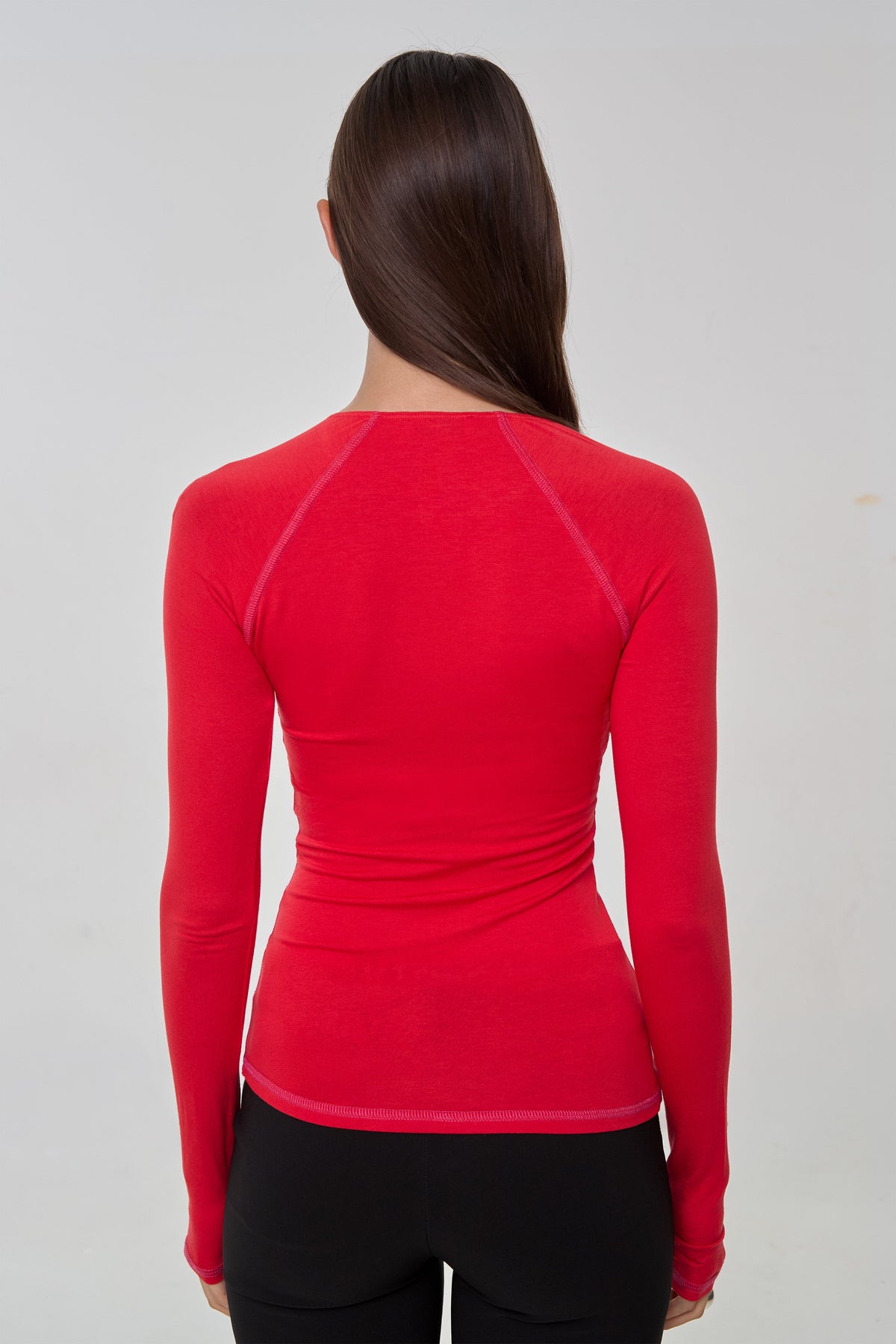 Susie Perfect Base Longsleeve, Cherry