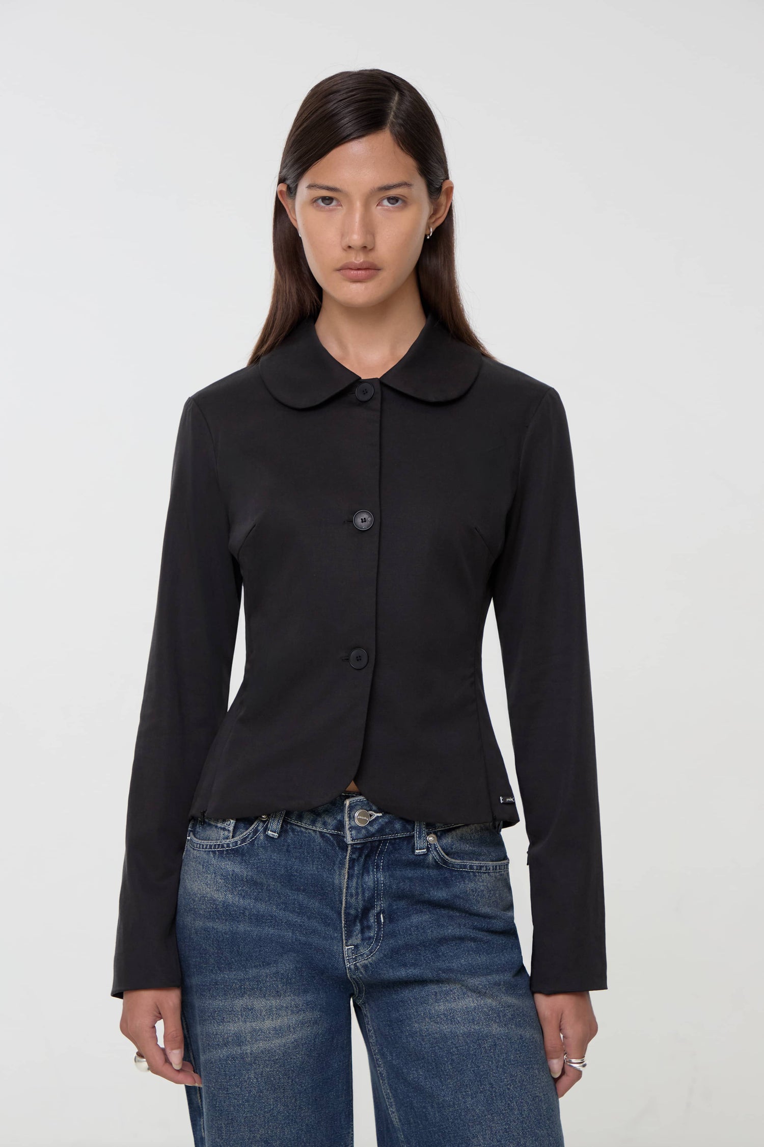 Twiggy Muse Shirt, Onyx