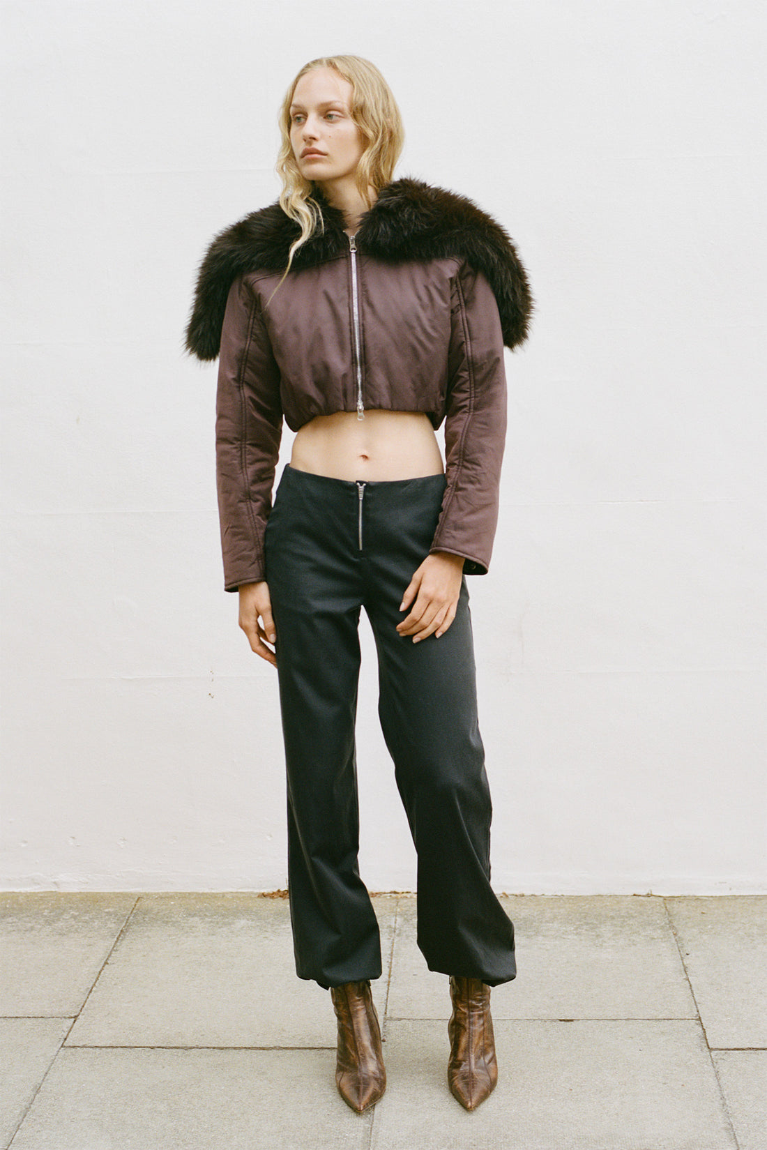 Twiggy Slinky Trousers, Onyx