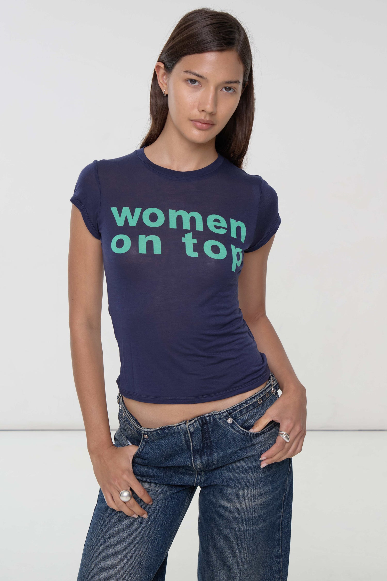 Women on Top Tee, Sprite