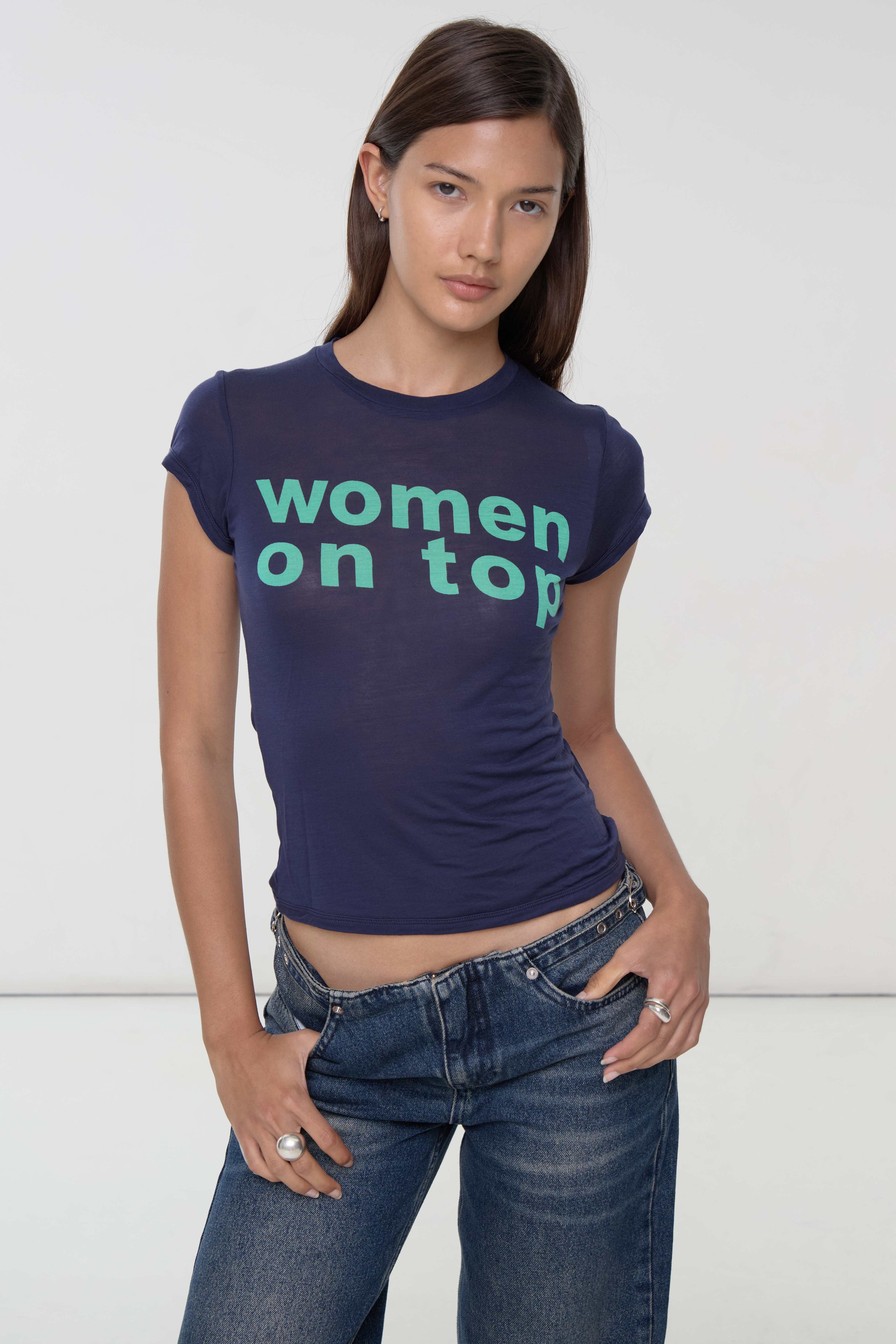 Women on Top Tee, Sprite